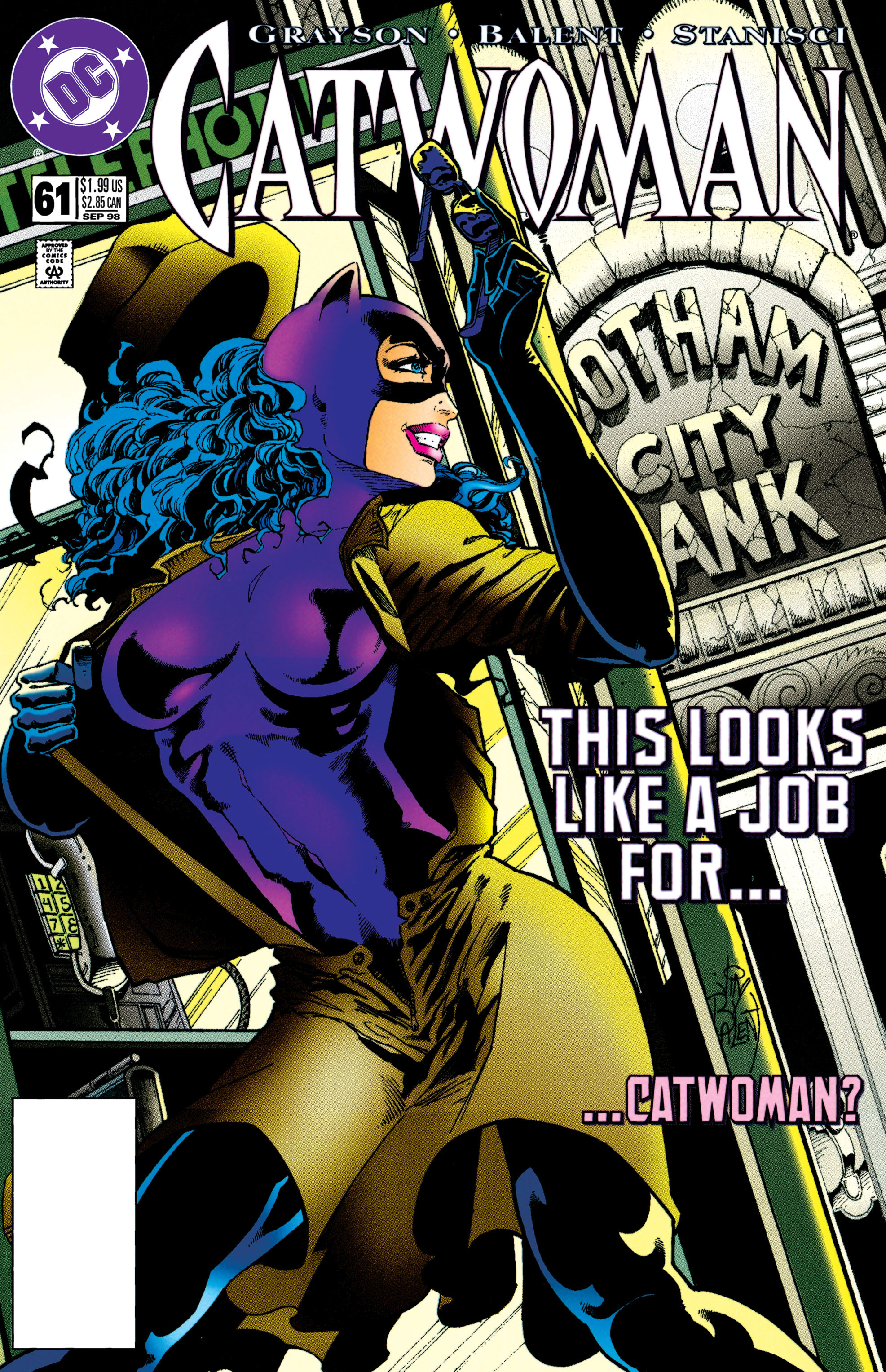 Read online Catwoman (1993) comic -  Issue #61 - 1