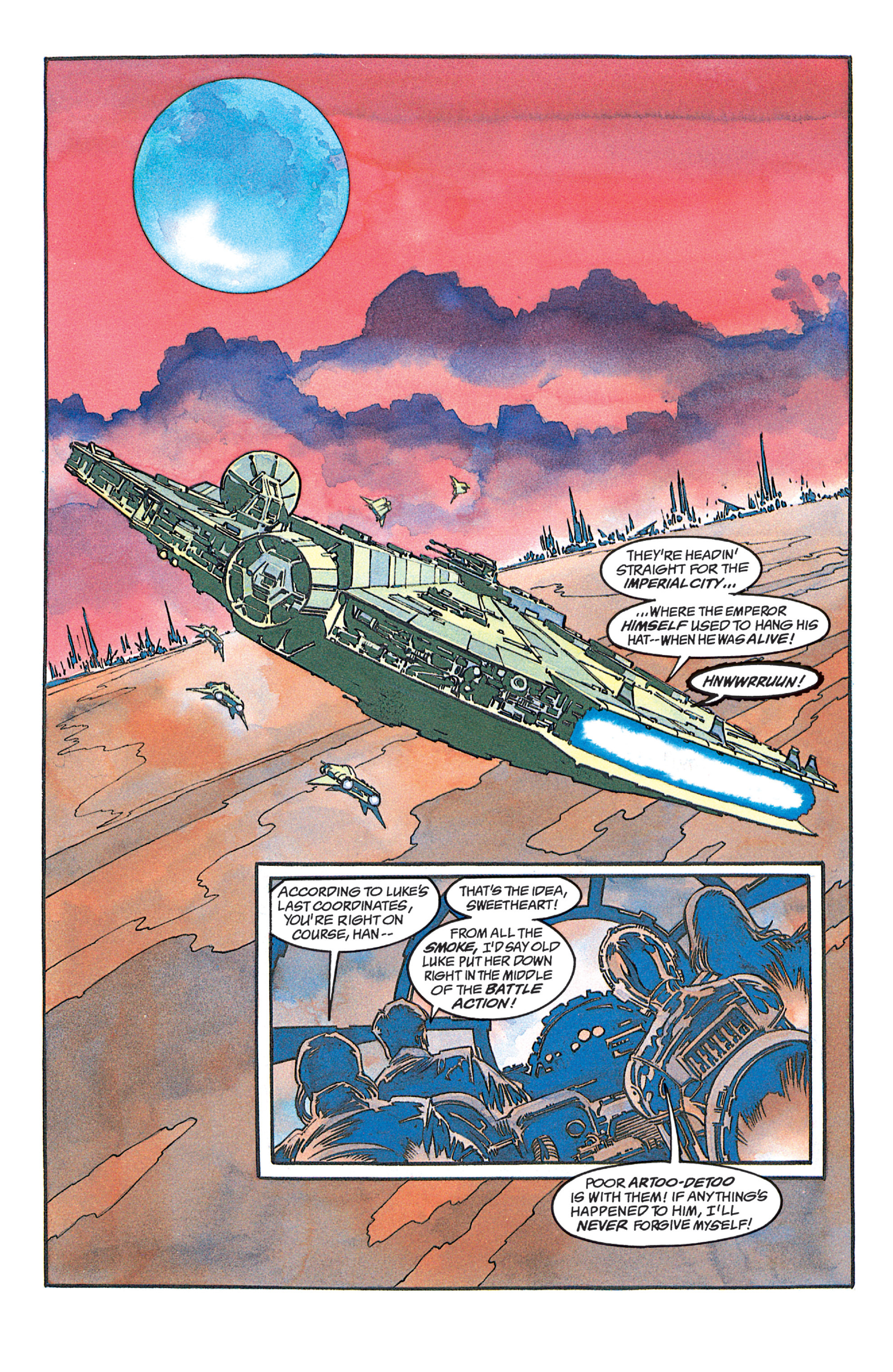 Read online Star Wars: Dark Empire Trilogy comic -  Issue # TPB (Part 1) - 12
