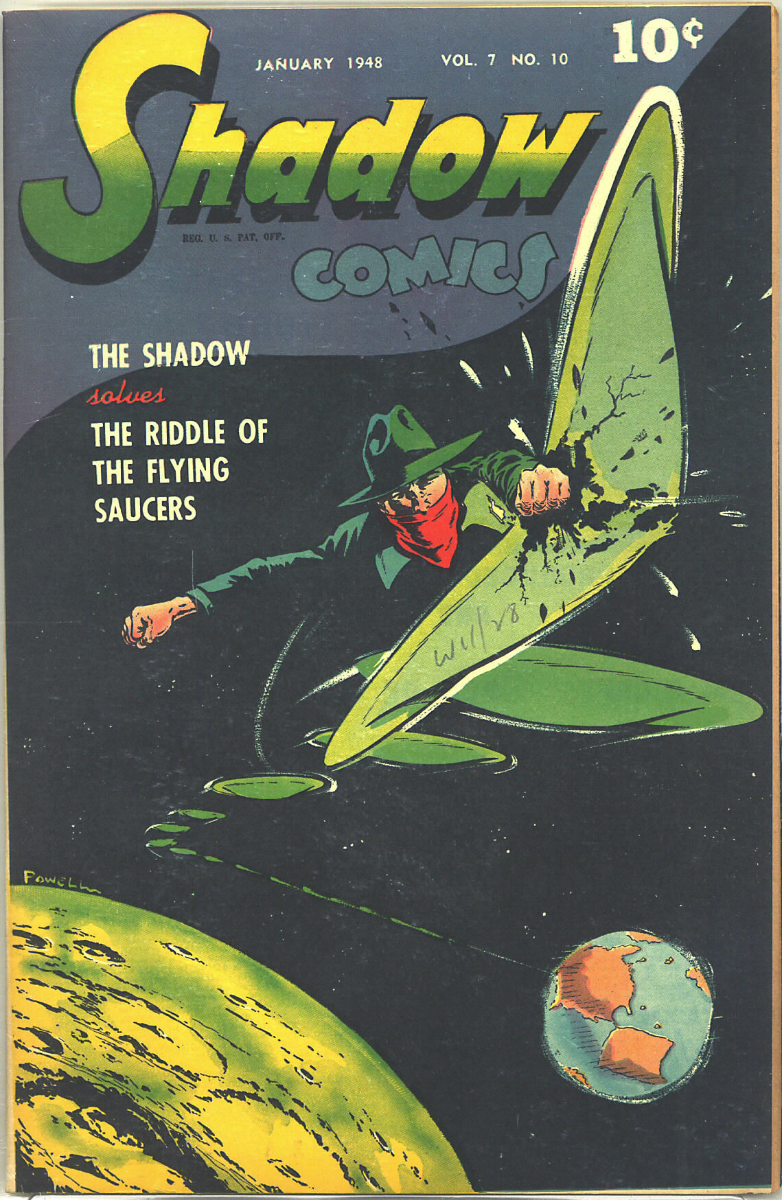 Read online Shadow Comics comic -  Issue #82 - 1