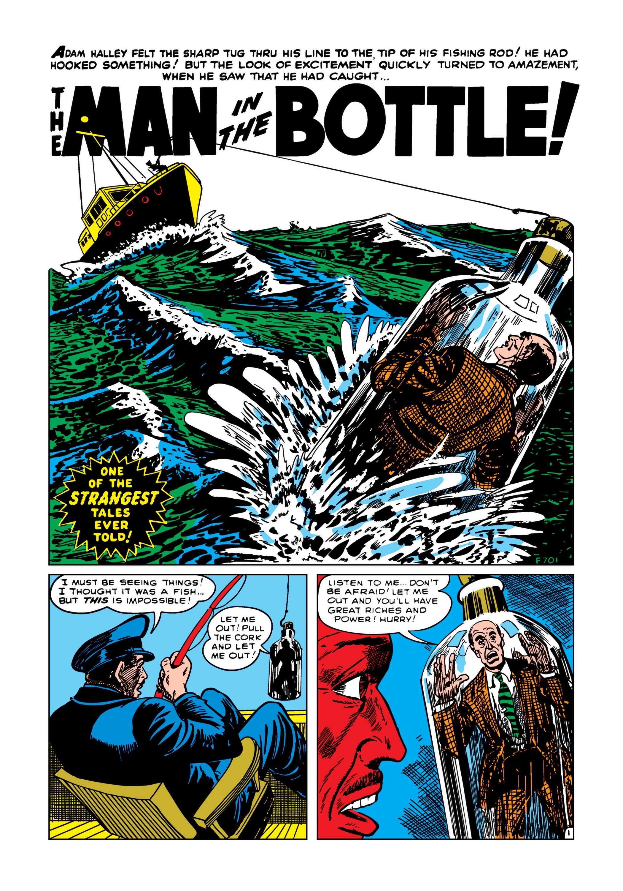 Read online Marvel Masterworks: Atlas Era Strange Tales comic -  Issue # TPB 4 (Part 2) - 23