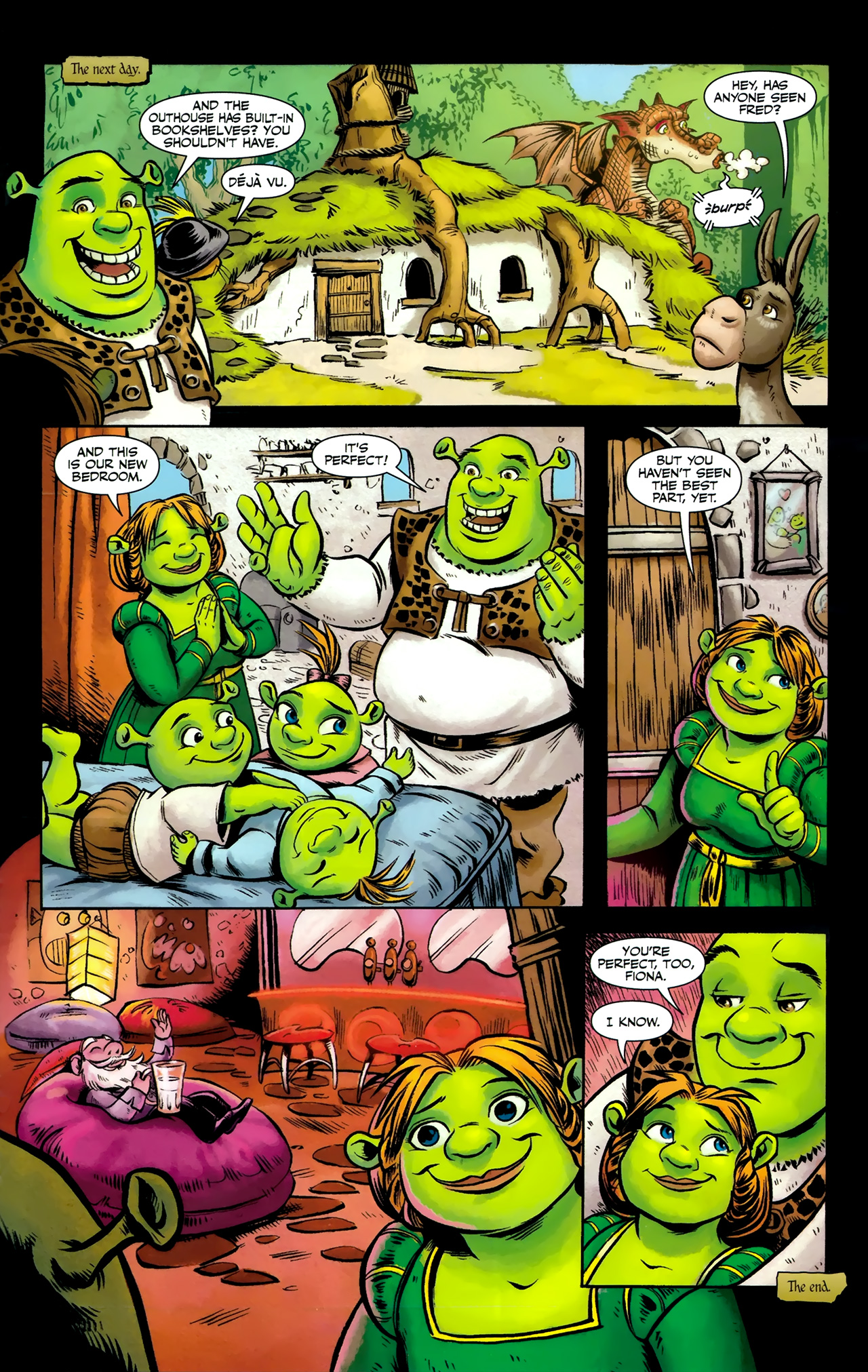 Read online Shrek (2010) comic -  Issue #4 - 21