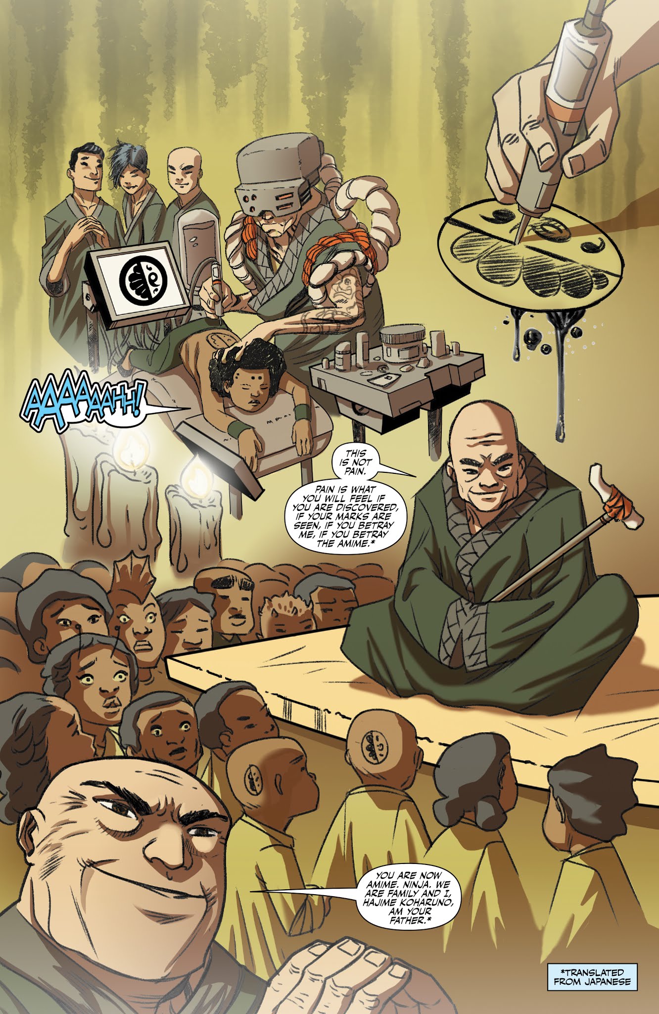 Read online Black: Widows and Orphans comic -  Issue #1 - 11