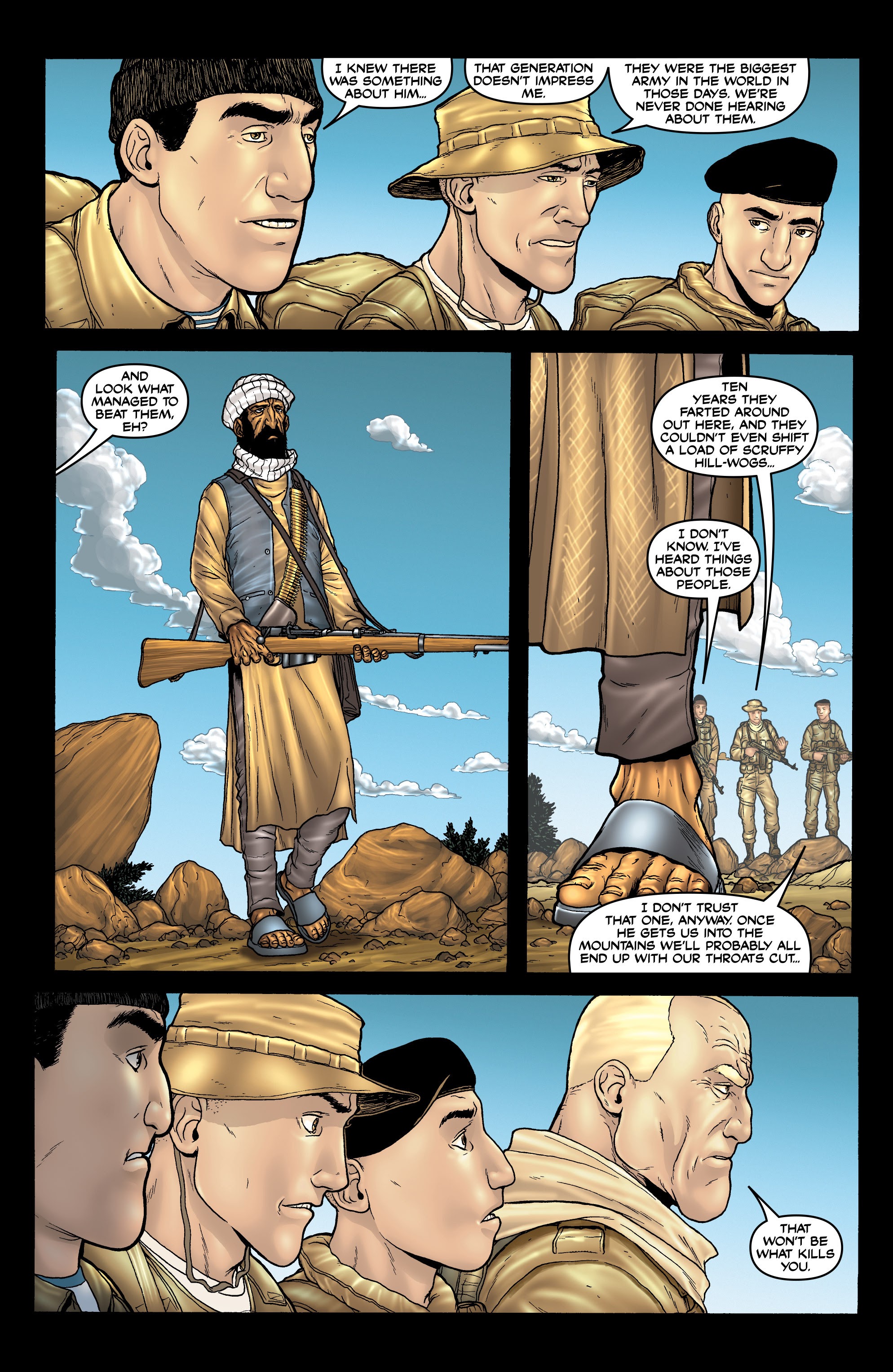 Read online Garth Ennis' 303 comic -  Issue #1 - 8