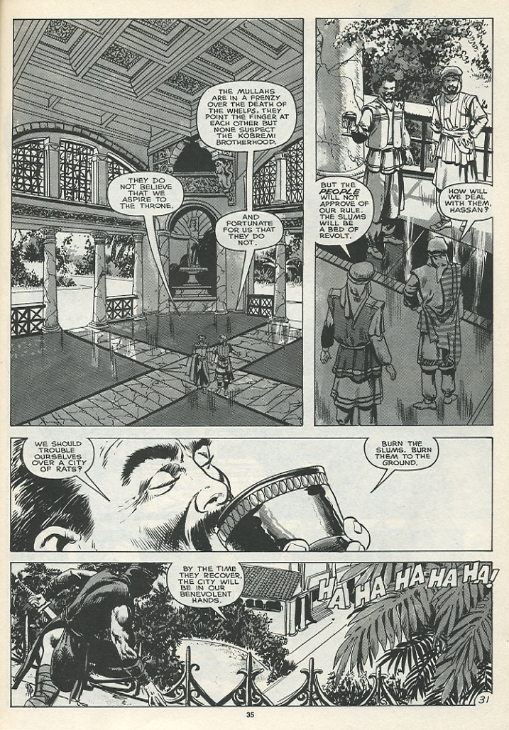 The Savage Sword Of Conan issue 165 - Page 37