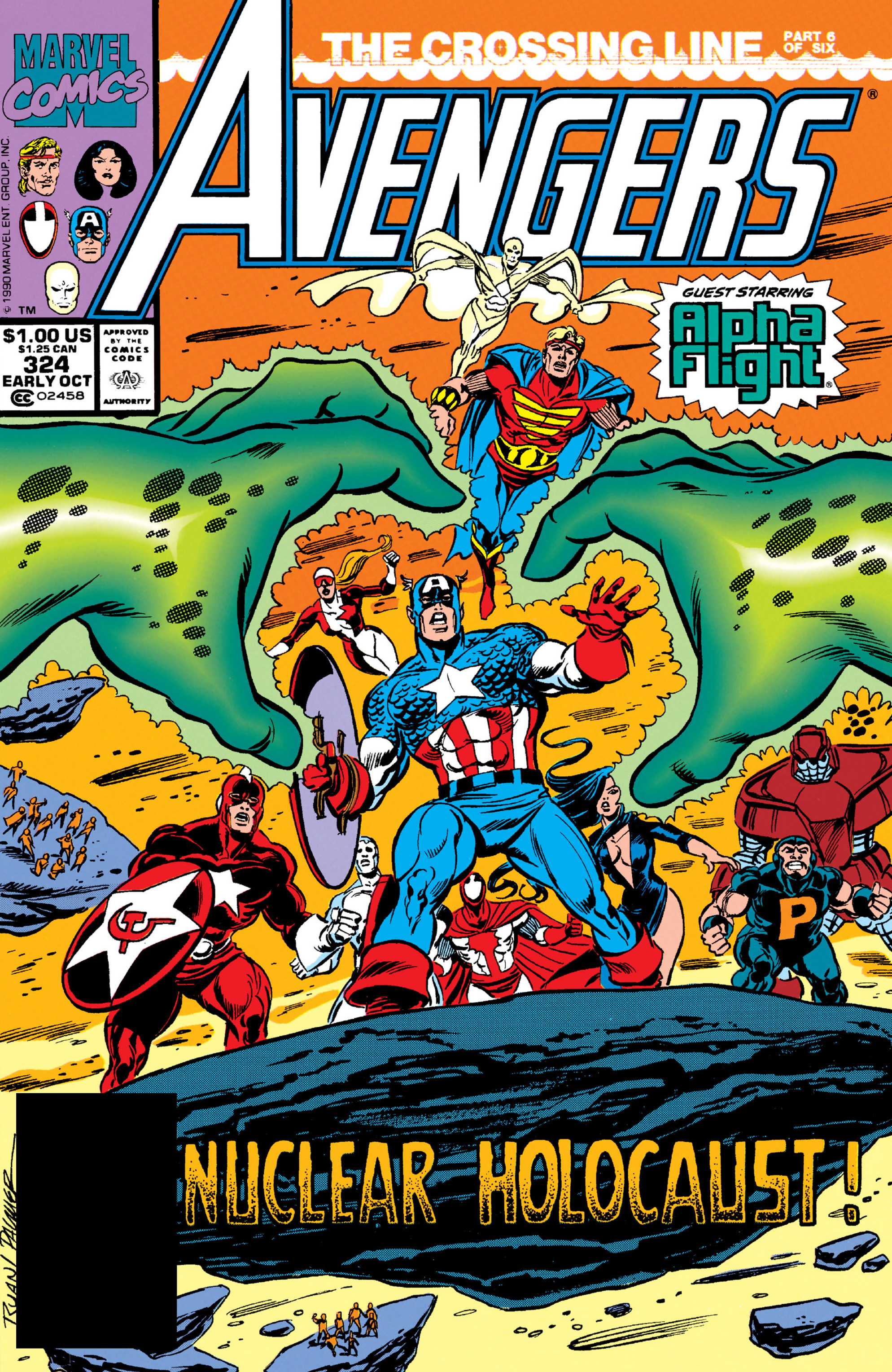 Read online The Avengers (1963) comic -  Issue #324 - 1