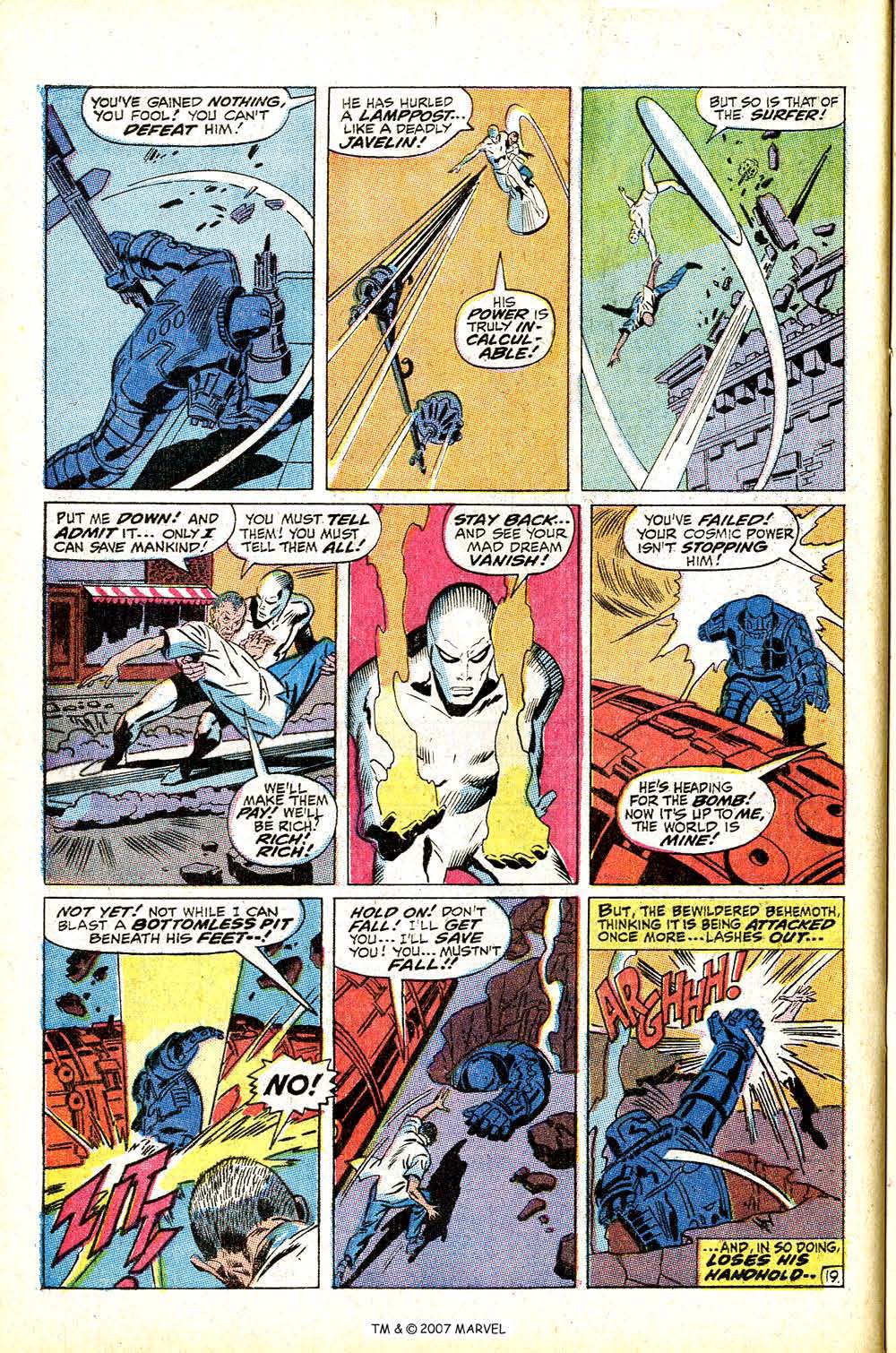 Read online Silver Surfer (1968) comic -  Issue #13 - 28