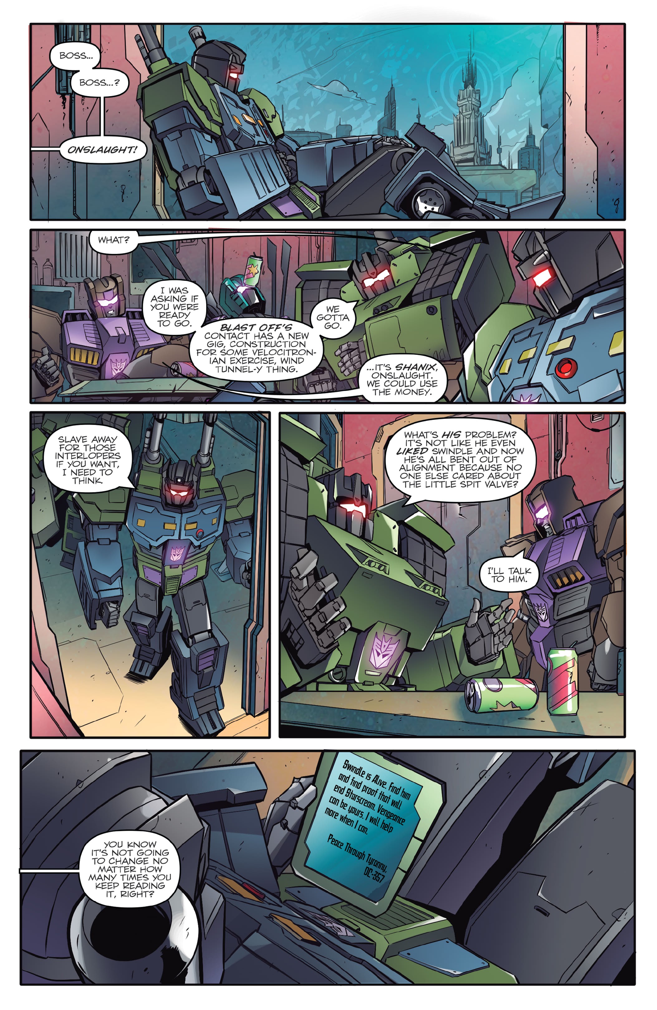 Read online Transformers: The IDW Collection Phase Two comic -  Issue # TPB 12 (Part 2) - 21