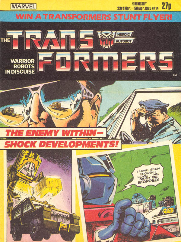 Read online The Transformers (UK) comic -  Issue #14 - 1