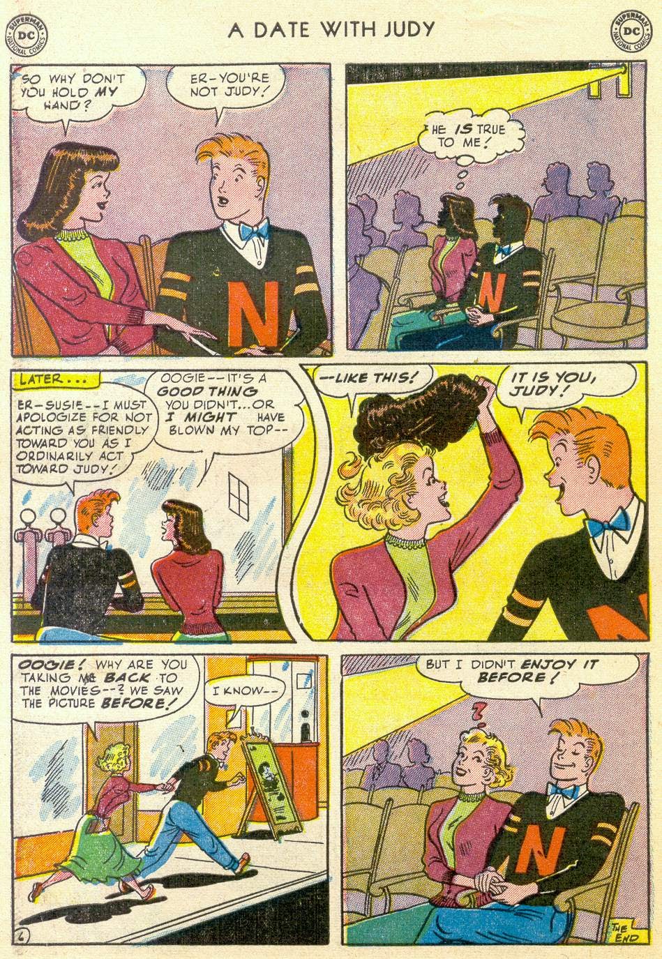 Read online A Date with Judy comic -  Issue #28 - 40