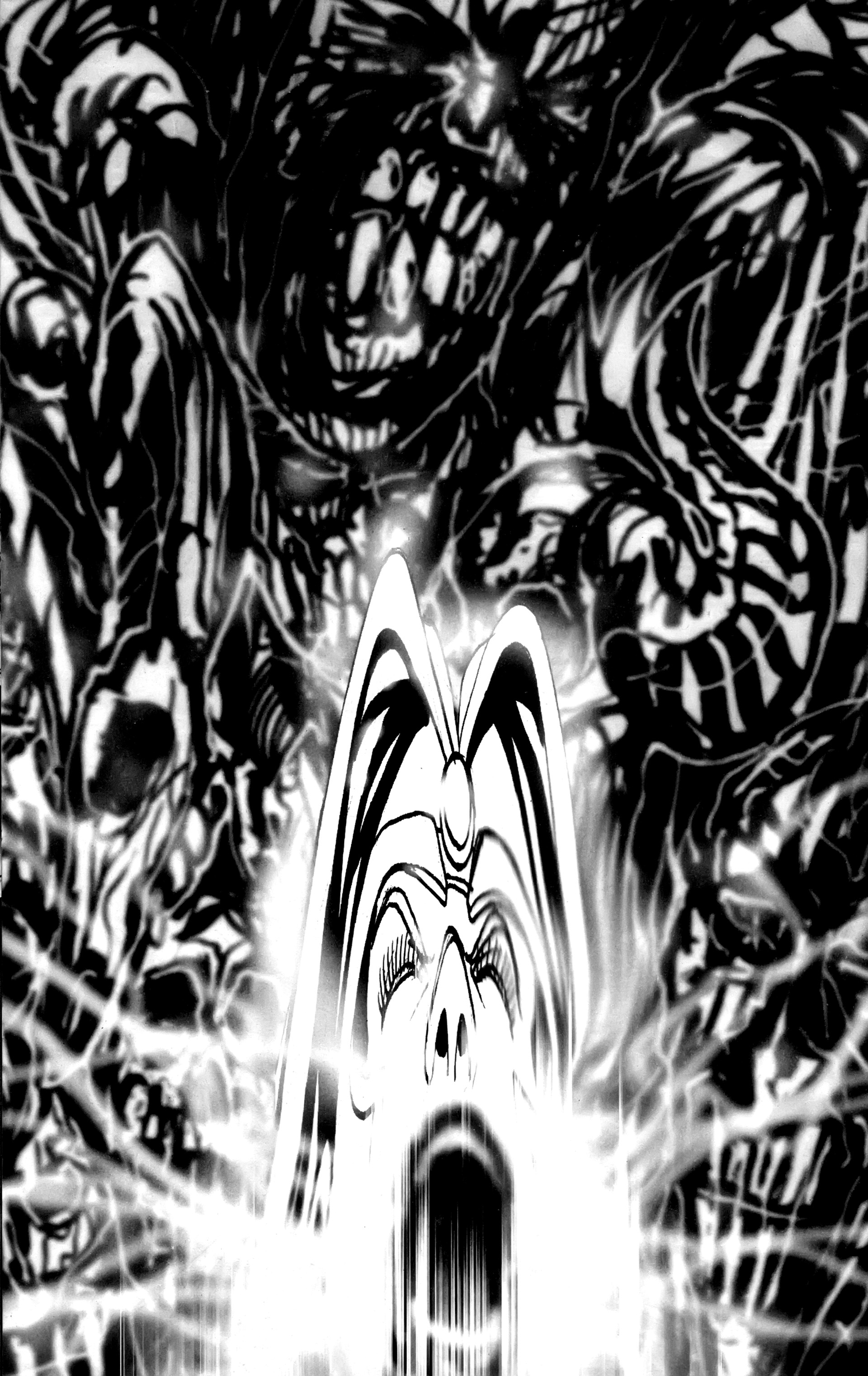 Read online Warrior Nun: Black & White comic -  Issue #20 - 21