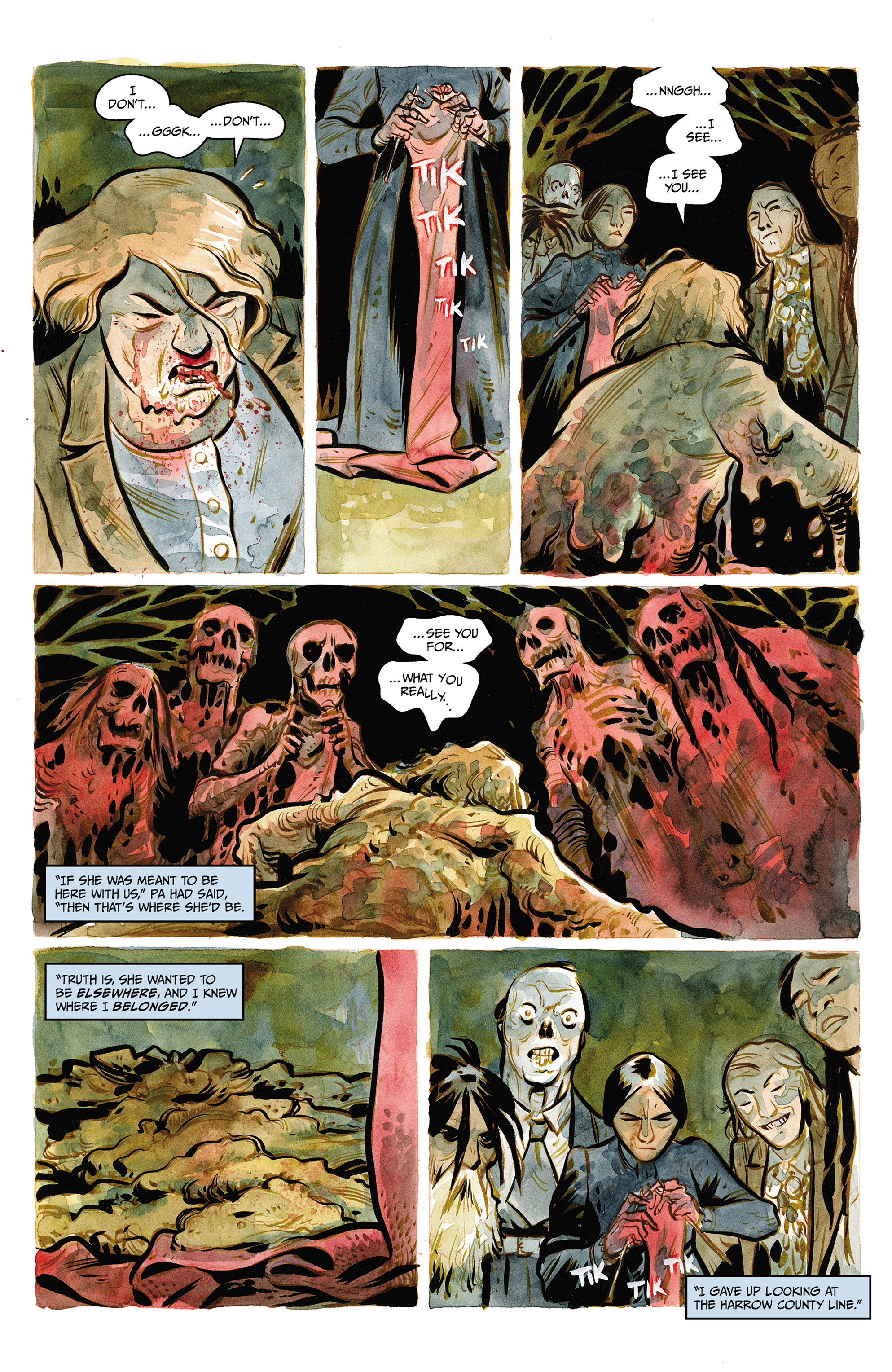 Read online Harrow County comic -  Issue #14 - 22