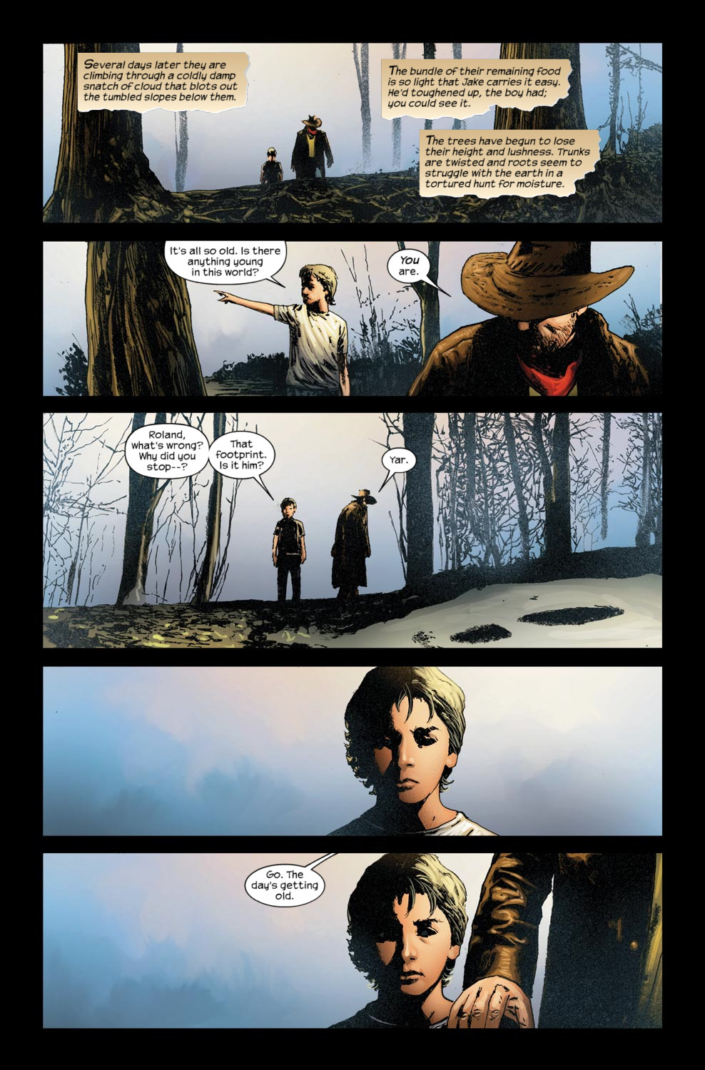 Read online Dark Tower: The Gunslinger - The Way Station comic -  Issue #5 - 19