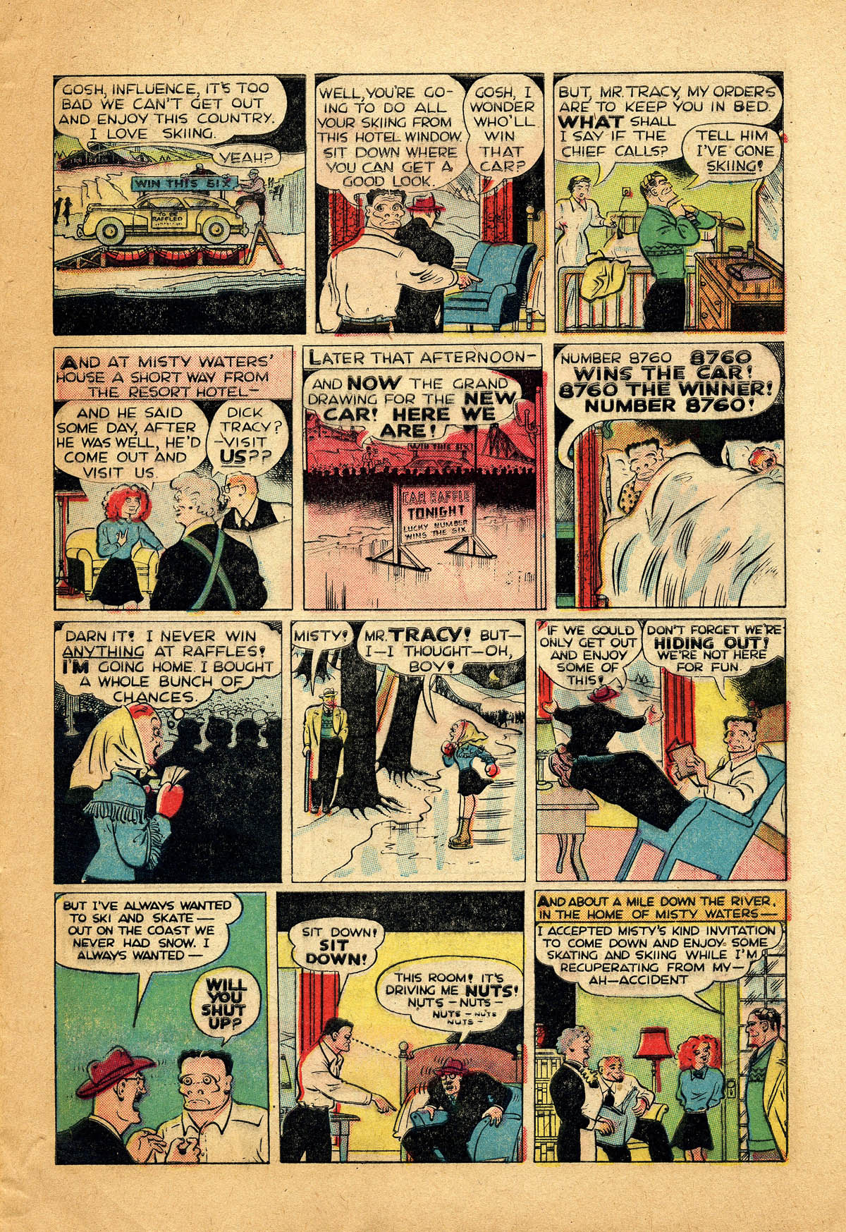 Read online Dick Tracy comic -  Issue #46 - 9