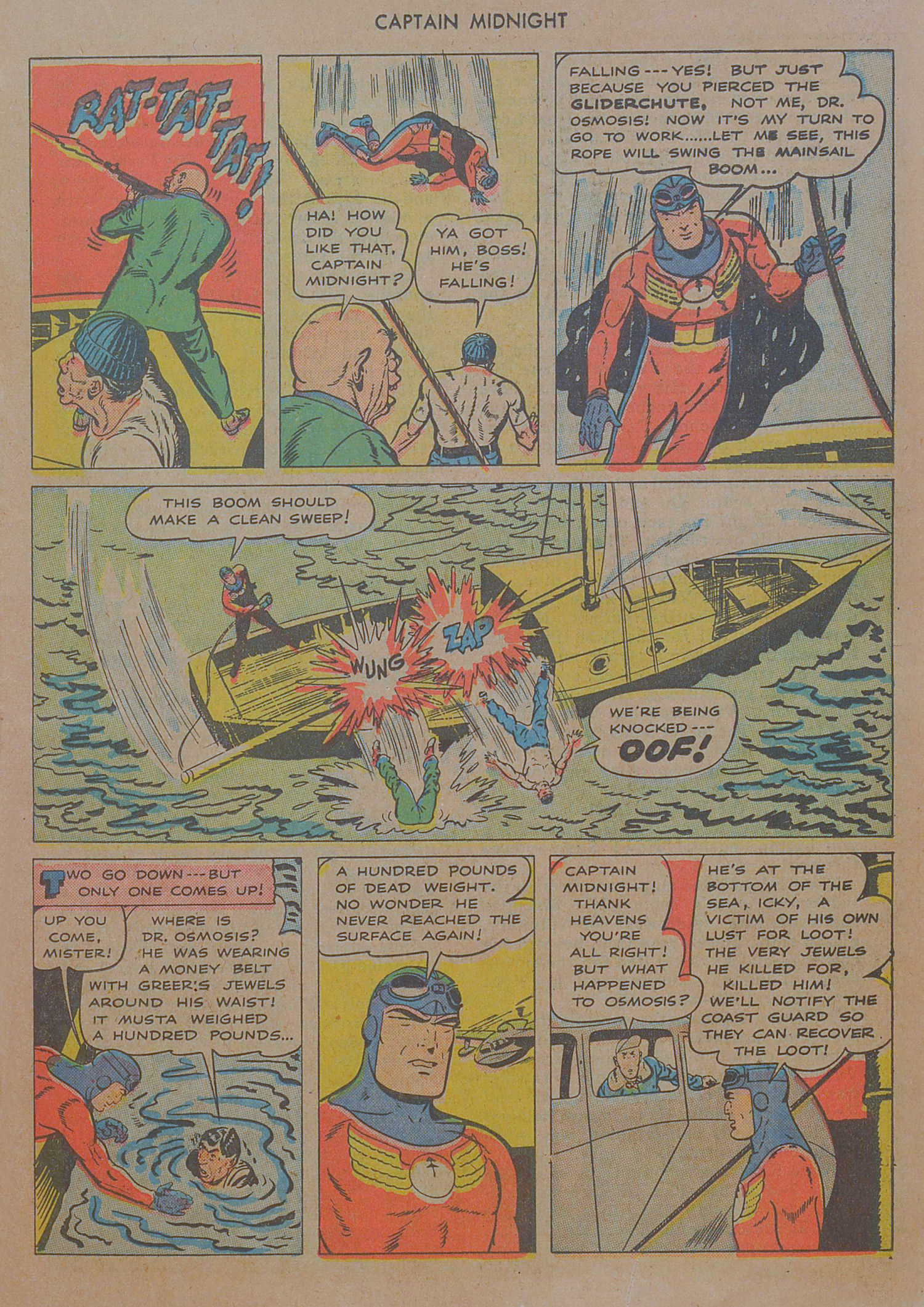 Read online Captain Midnight (1942) comic -  Issue #67 - 23