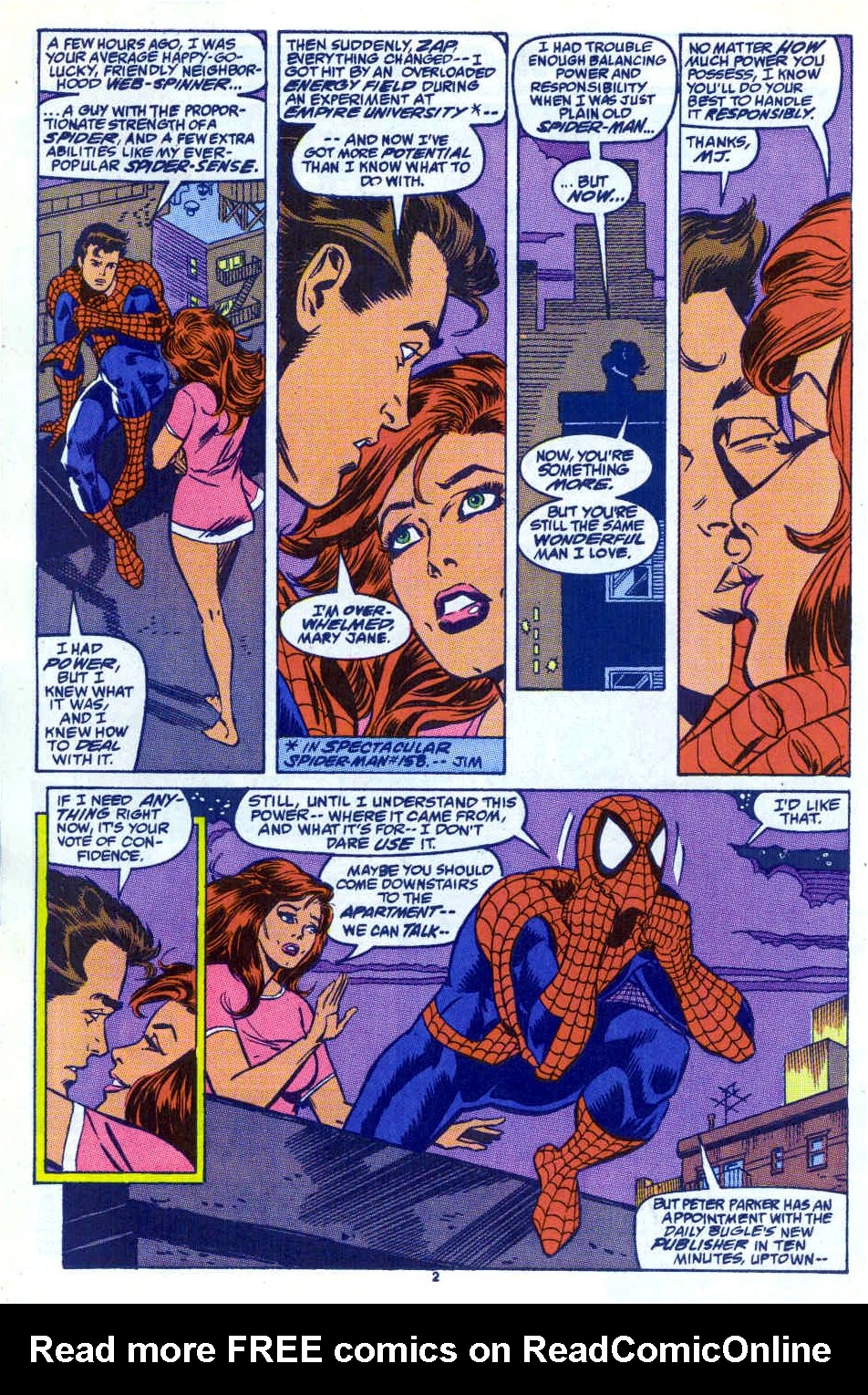 Read online Web of Spider-Man (1985) comic -  Issue #59 - 4