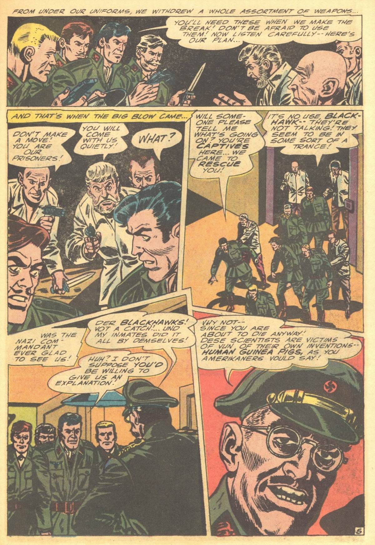 Read online Blackhawk (1957) comic -  Issue #216 - 31