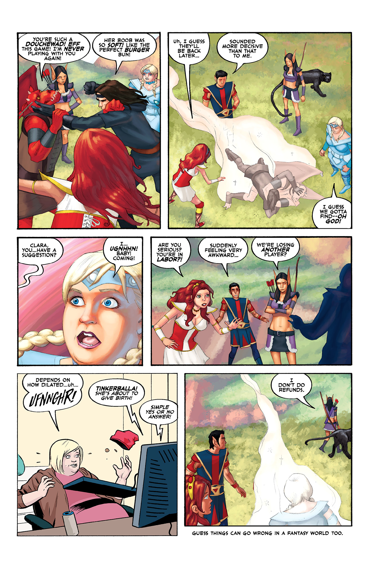 Read online The Guild comic -  Issue #3 - 17