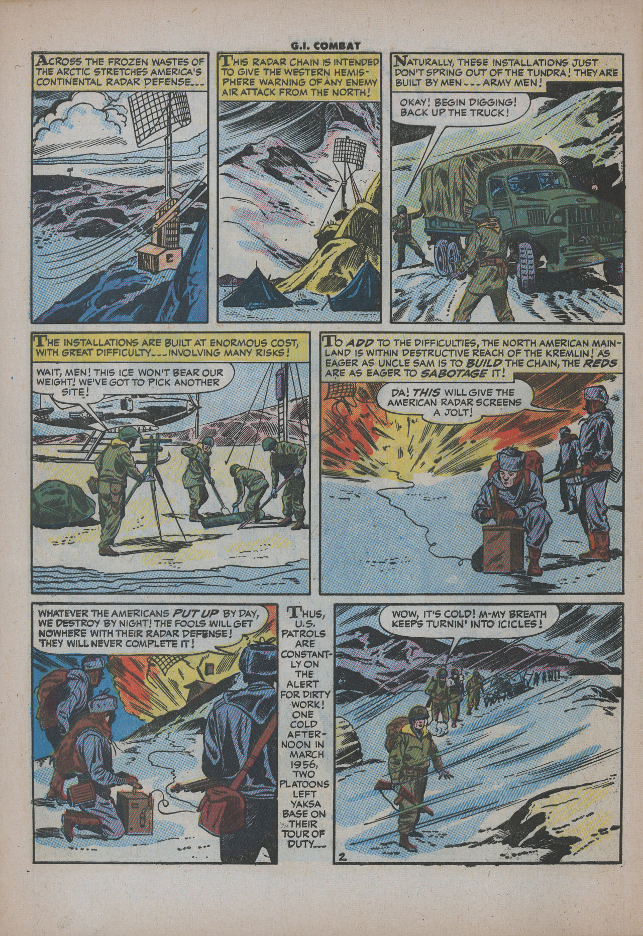 Read online G.I. Combat (1952) comic -  Issue #42 - 4