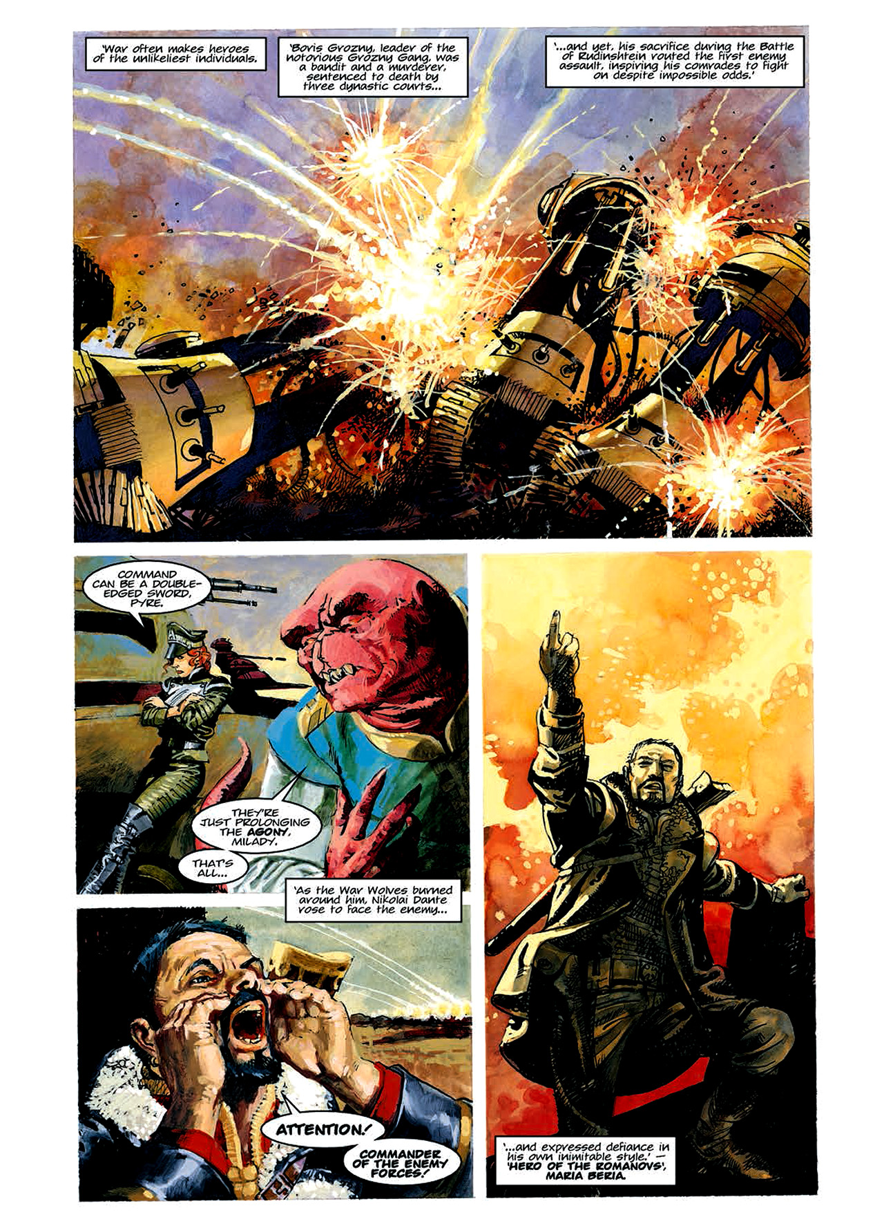 Read online Nikolai Dante comic -  Issue # TPB 5 - 102