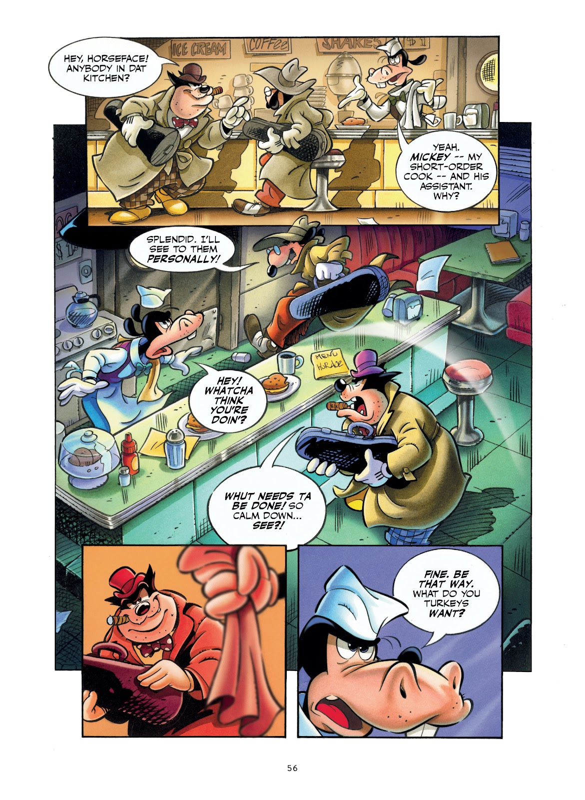 Walt Disney's Mickey and Donald: For Whom the Doorbell Tolls and Other Tales Inspired by Hemingway issue TPB (Part 1) - Page 57