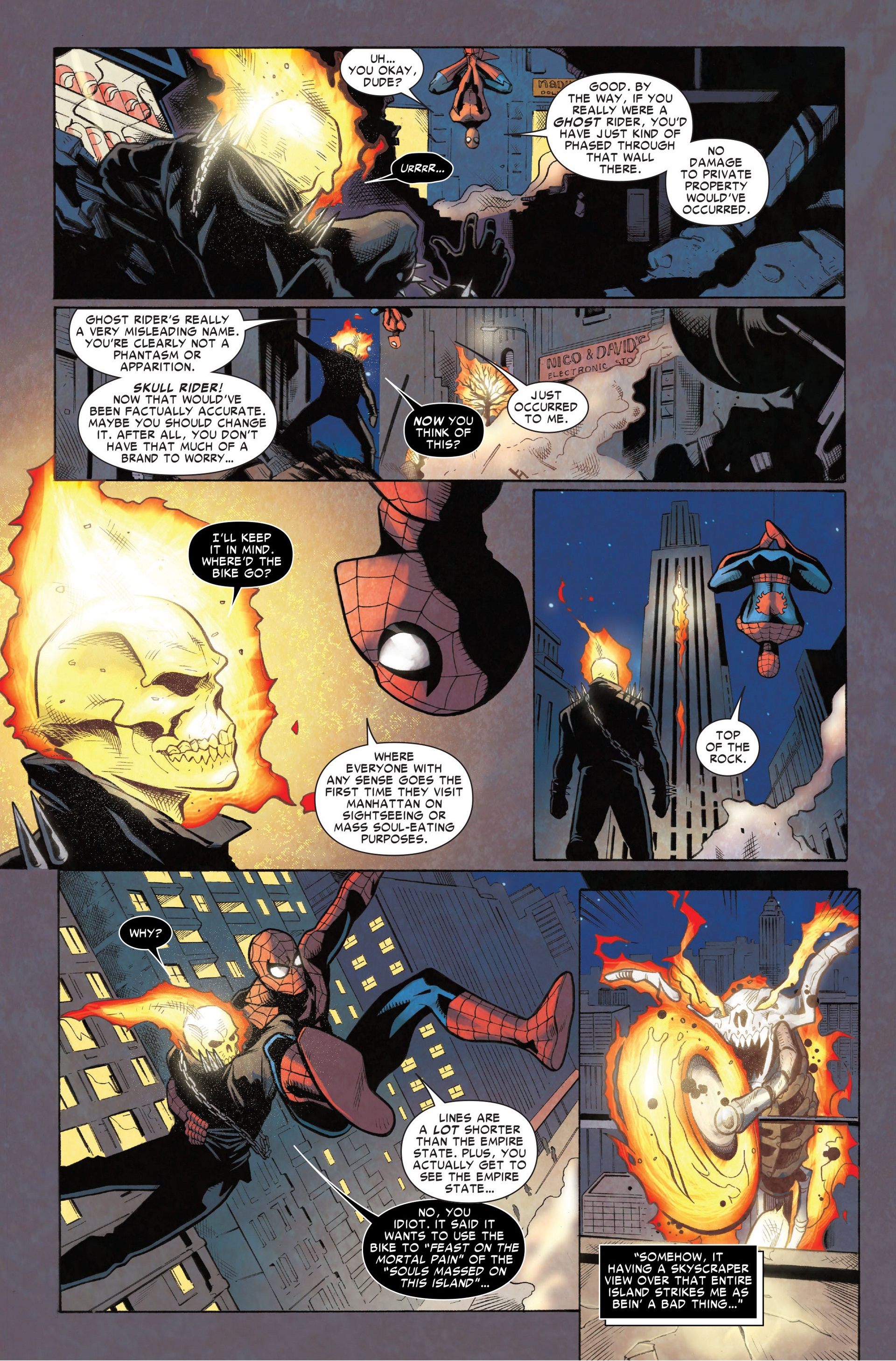 Read online Amazing Spider-Man/Ghost Rider: Motorstorm comic -  Issue # Full - 20