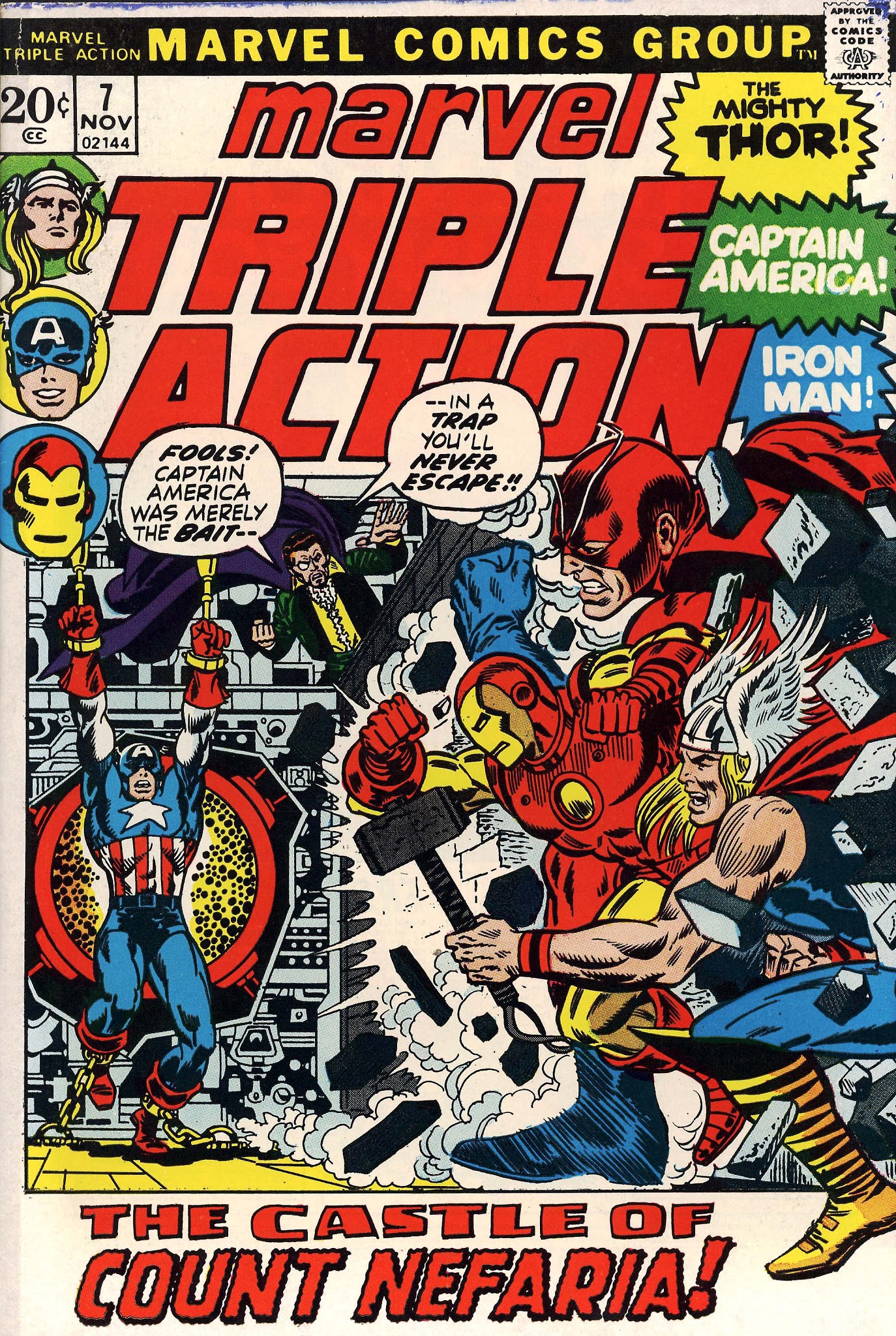 Read online Marvel Triple Action comic -  Issue #7 - 1