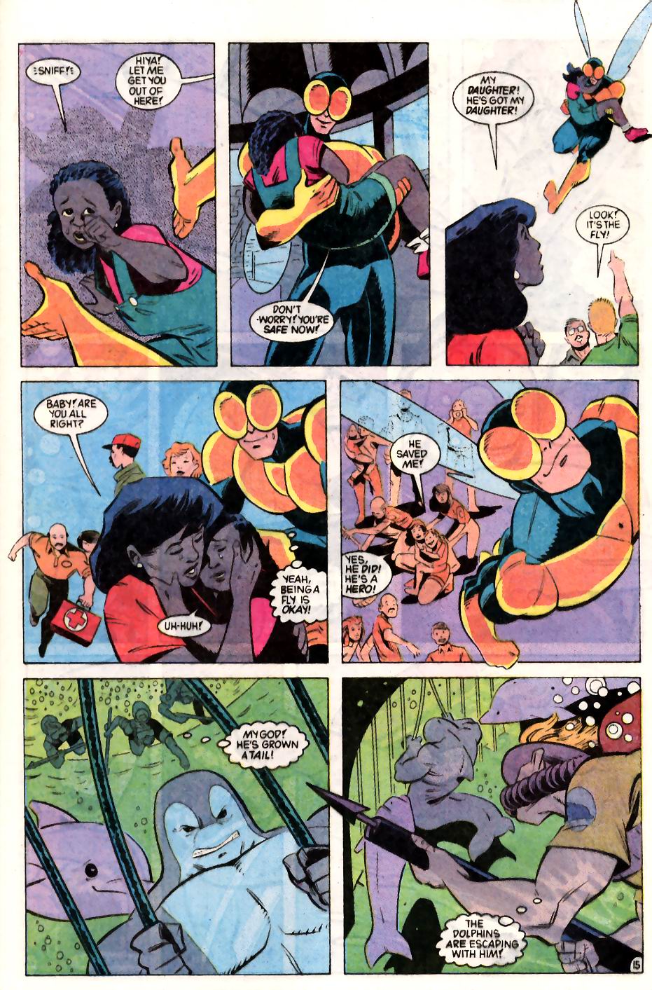 Read online The Fly comic -  Issue #7 - 16