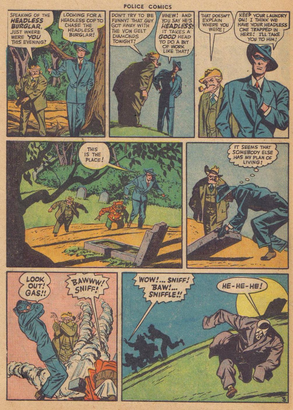 Read online Police Comics comic -  Issue #58 - 54
