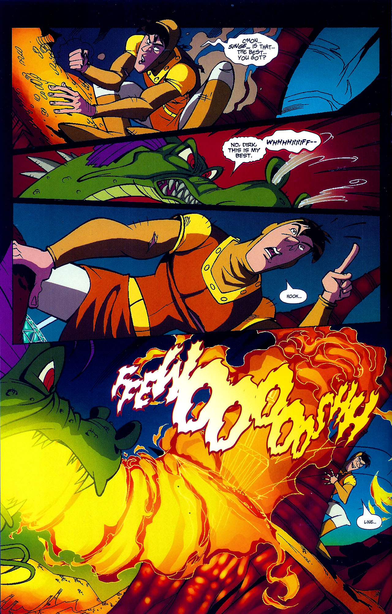 Read online Dragon's Lair comic -  Issue #4 - 16