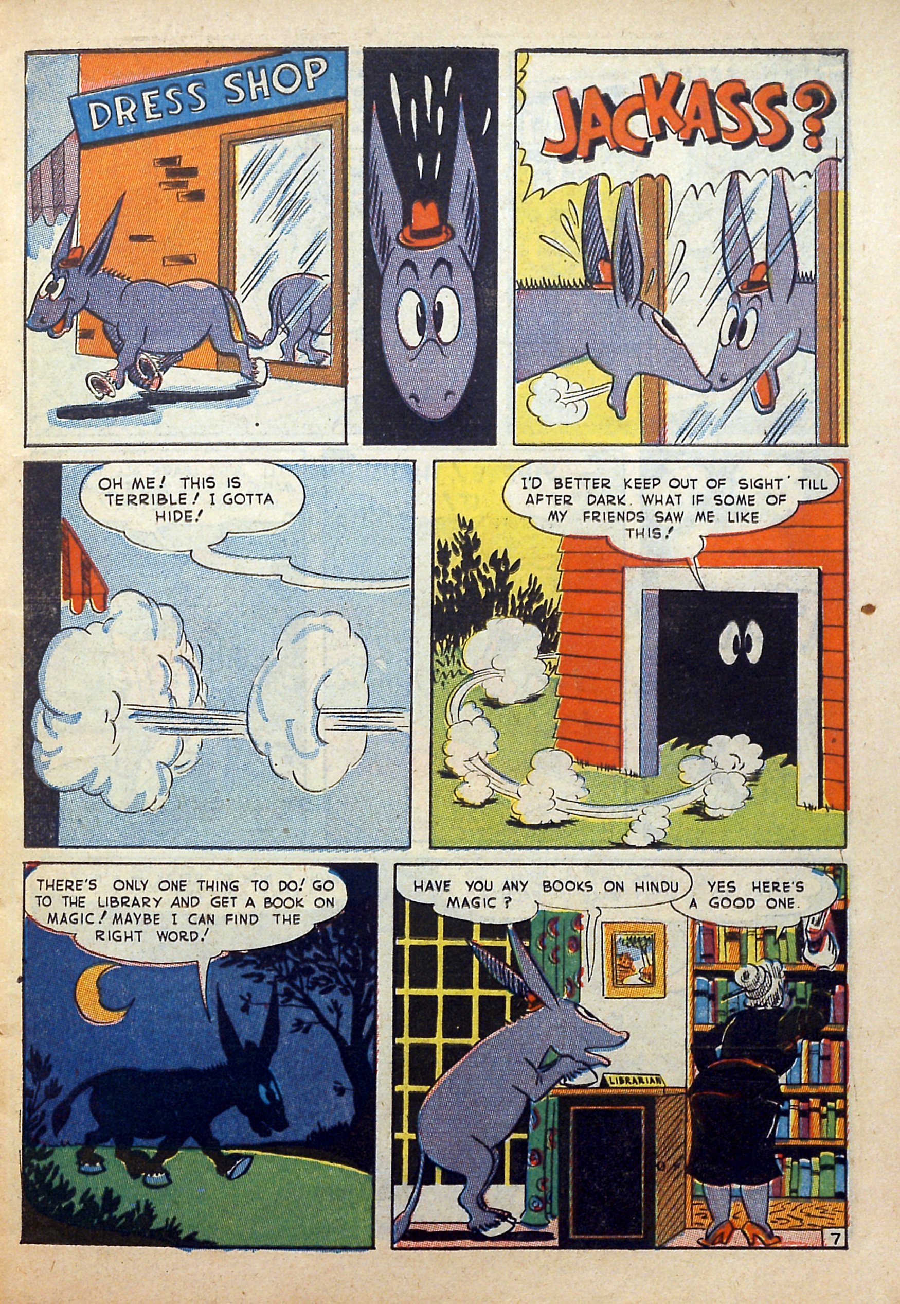 Read online Super Duck Comics comic -  Issue #10 - 10