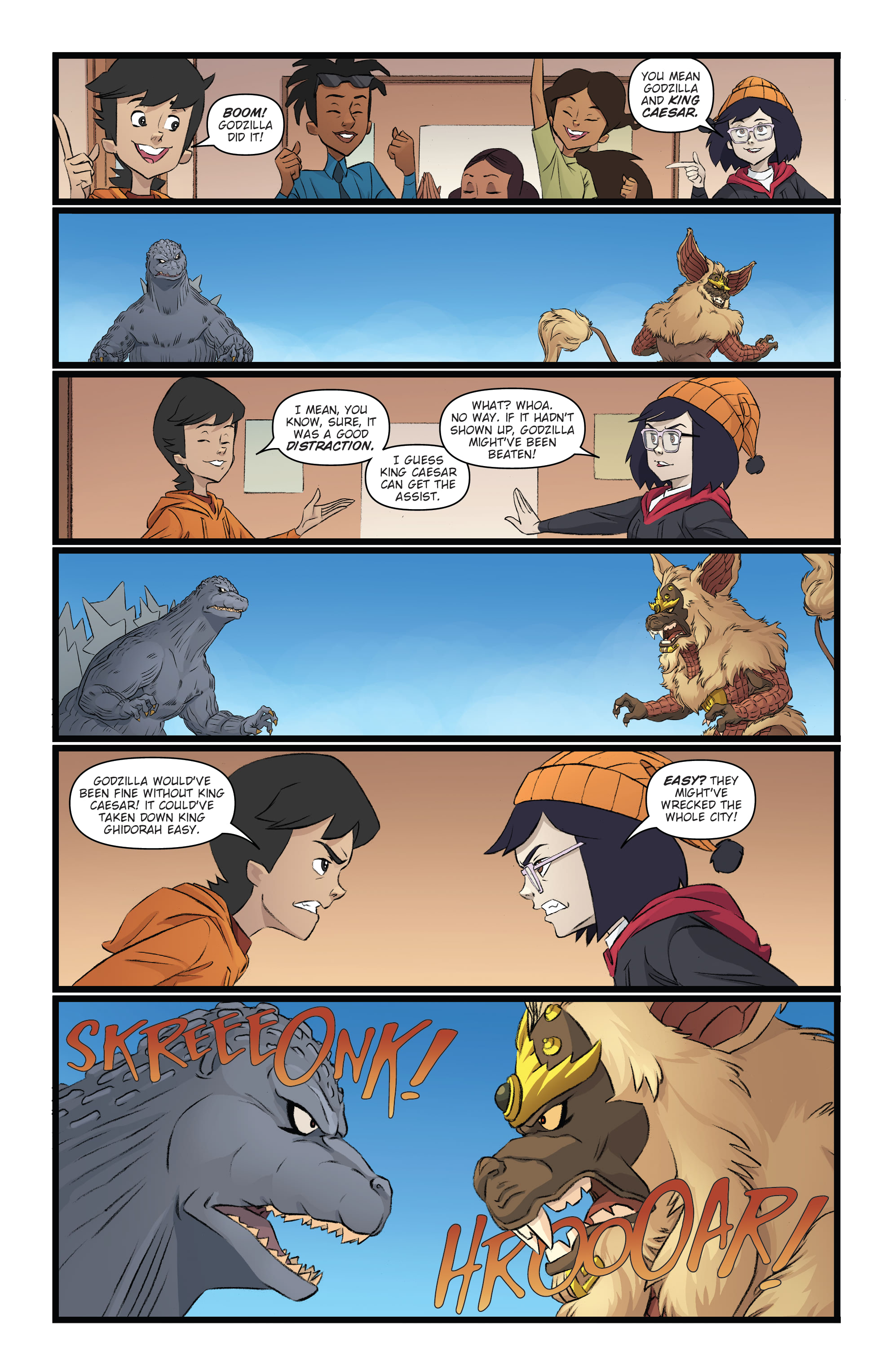 Read online Godzilla: Monsters & Protectors - All Hail the King! comic -  Issue #5 - 15