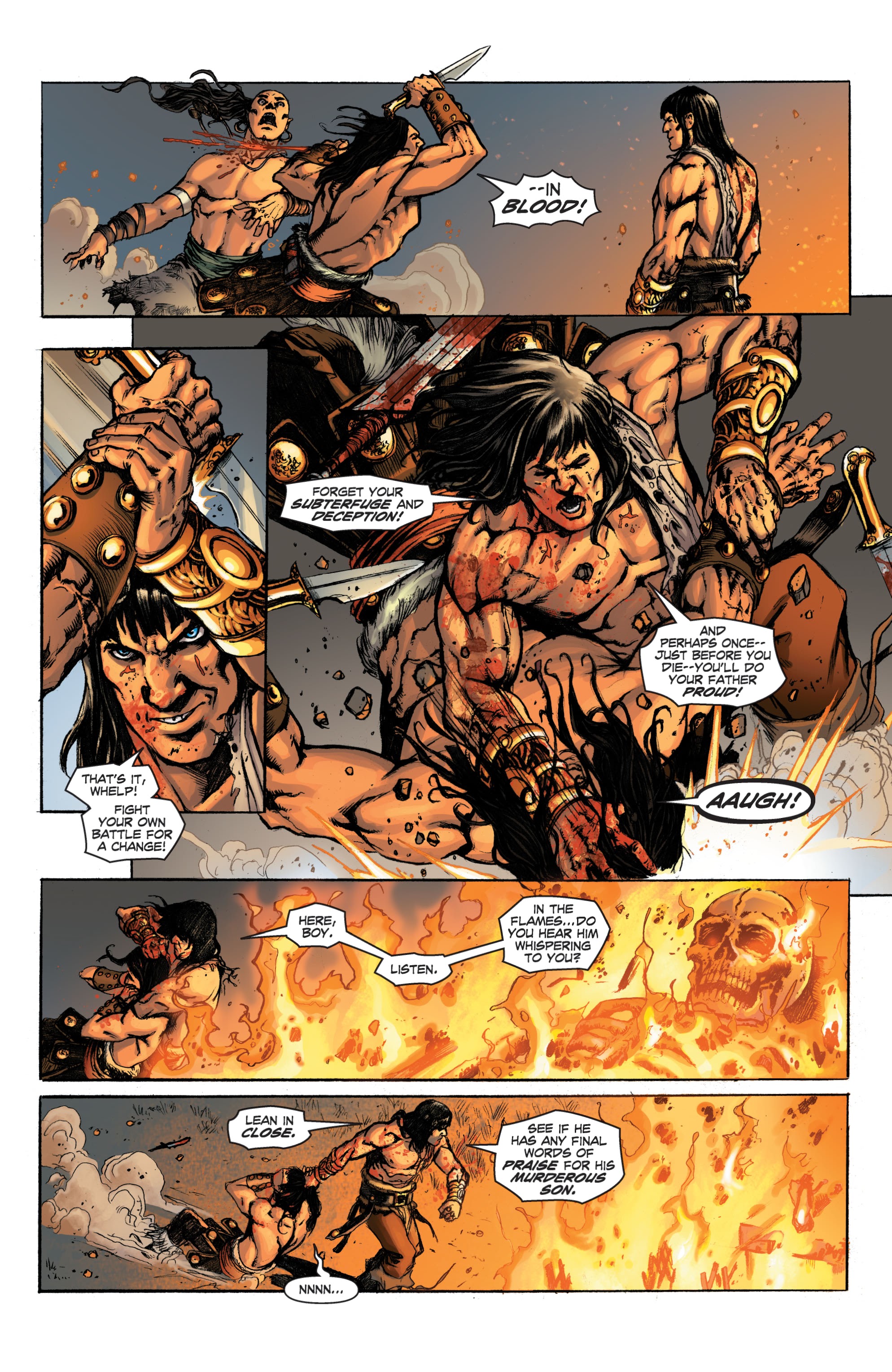 Read online Conan Chronicles Epic Collection comic -  Issue # TPB Blood In His Wake (Part 3) - 16