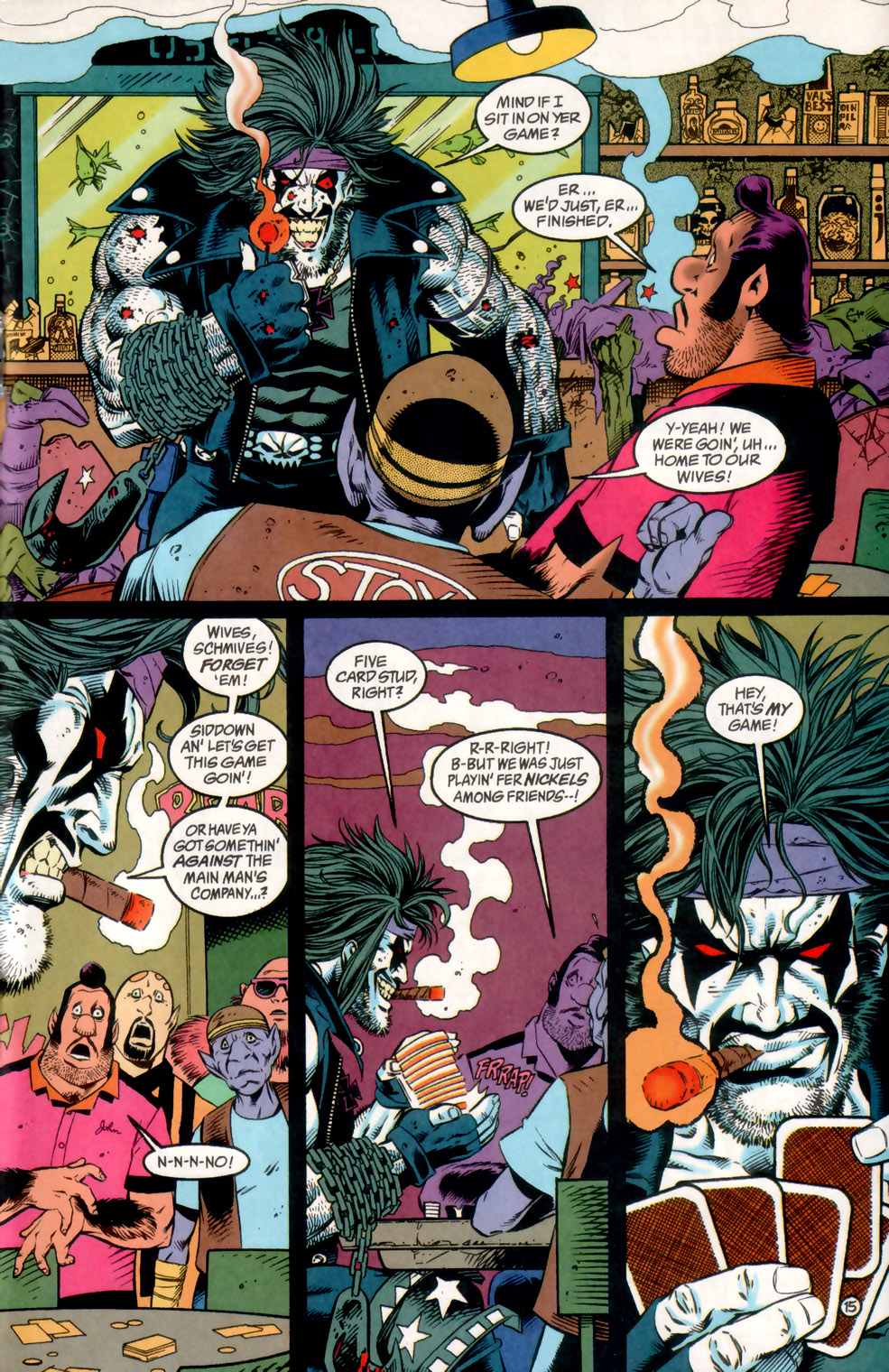 Read online Lobo: Portrait of a Victim comic -  Issue # Full - 16