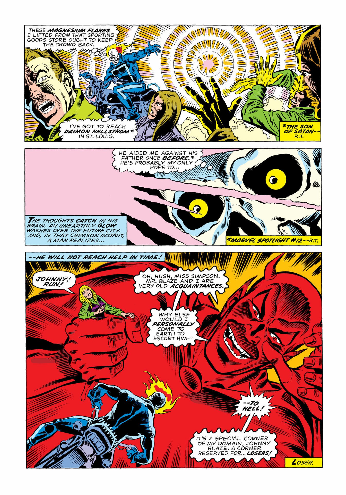 Read online Marvel Masterworks: Ghost Rider comic -  Issue # TPB 2 (Part 1) - 76