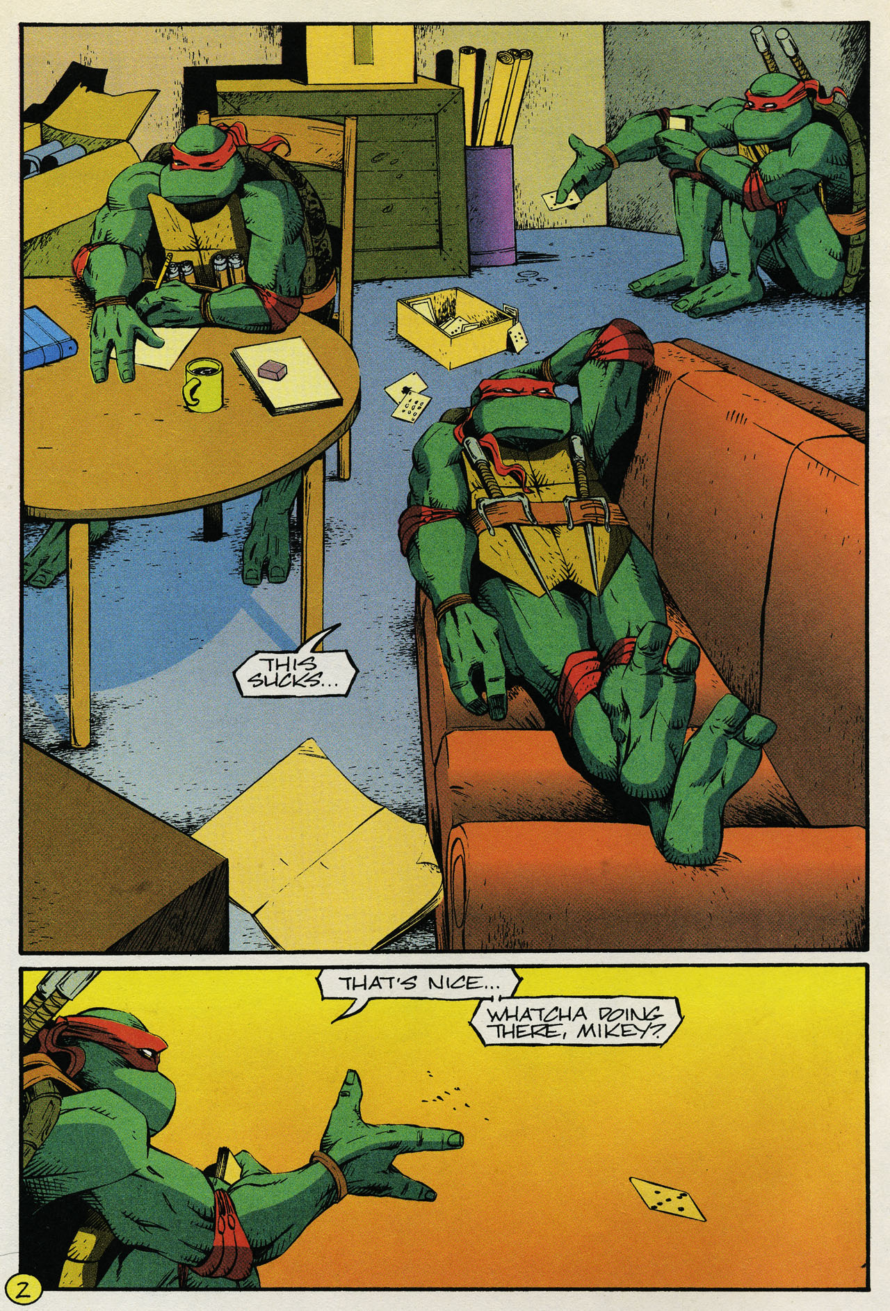 Read online Teenage Mutant Ninja Turtles (1993) comic -  Issue #2 - 4