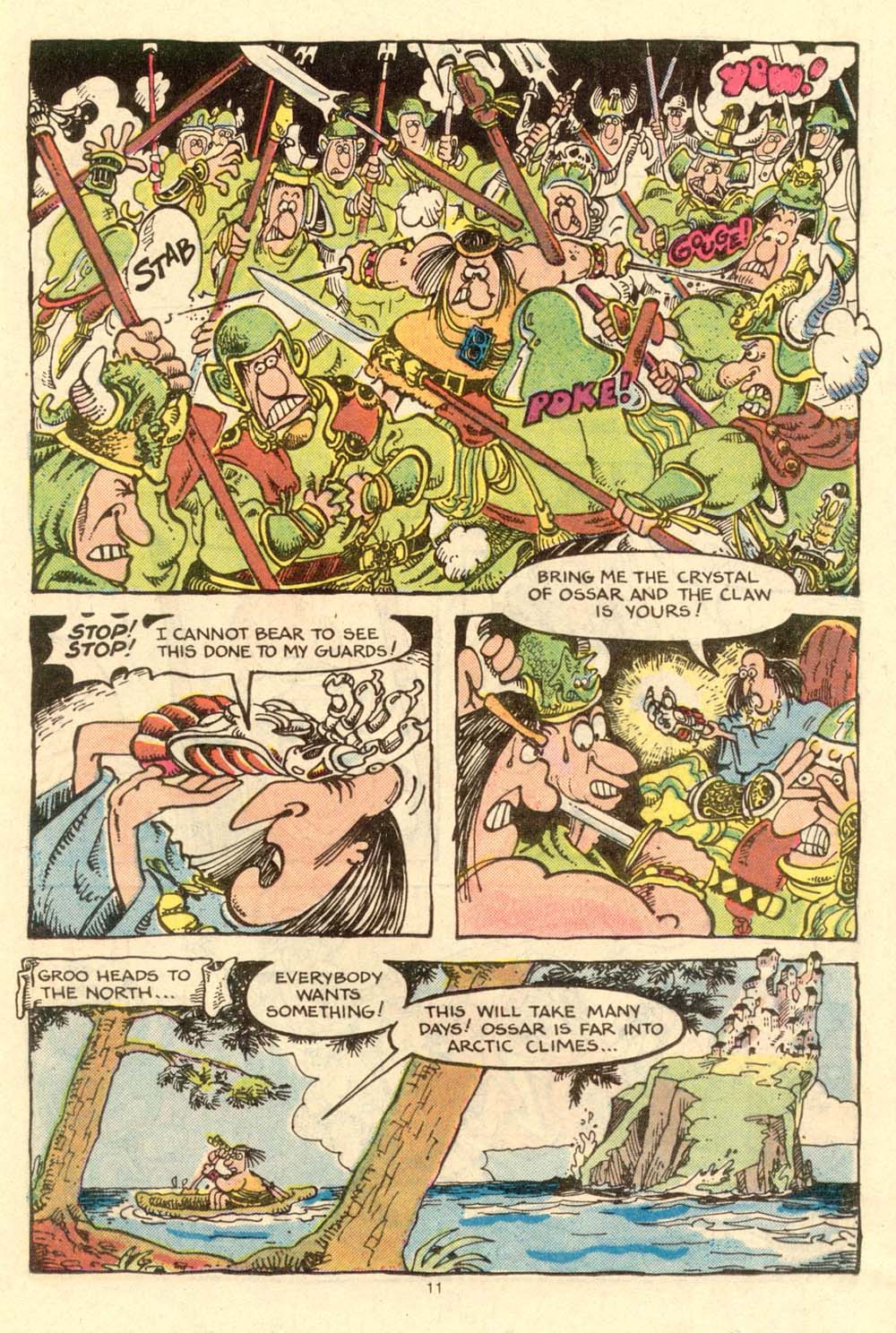Read online Groo the Wanderer comic -  Issue #4 - 12