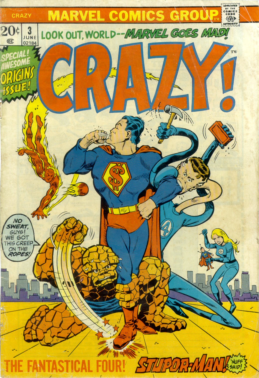 Read online Crazy comic -  Issue #3 - 1