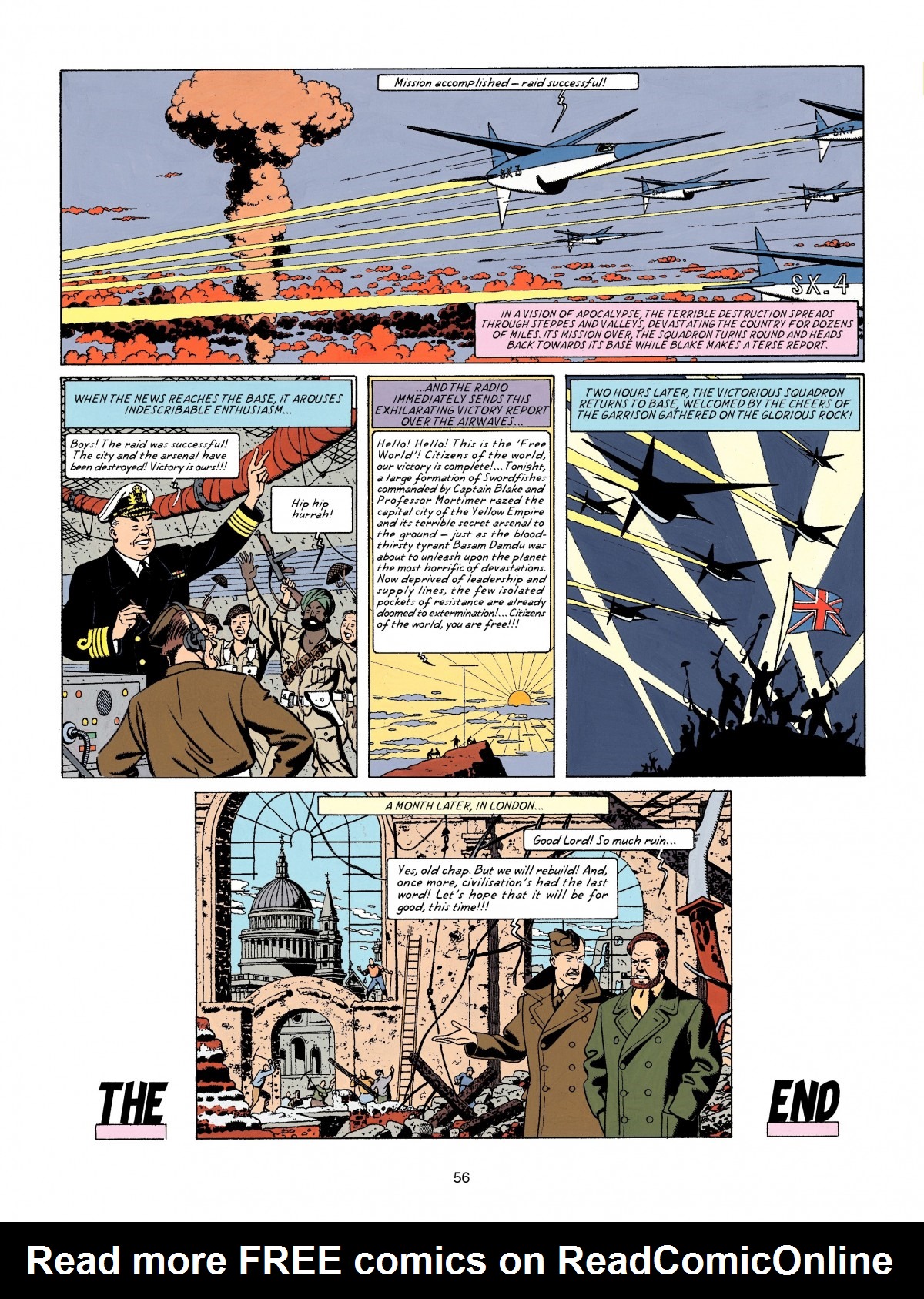 Read online Blake & Mortimer comic -  Issue #17 - 56