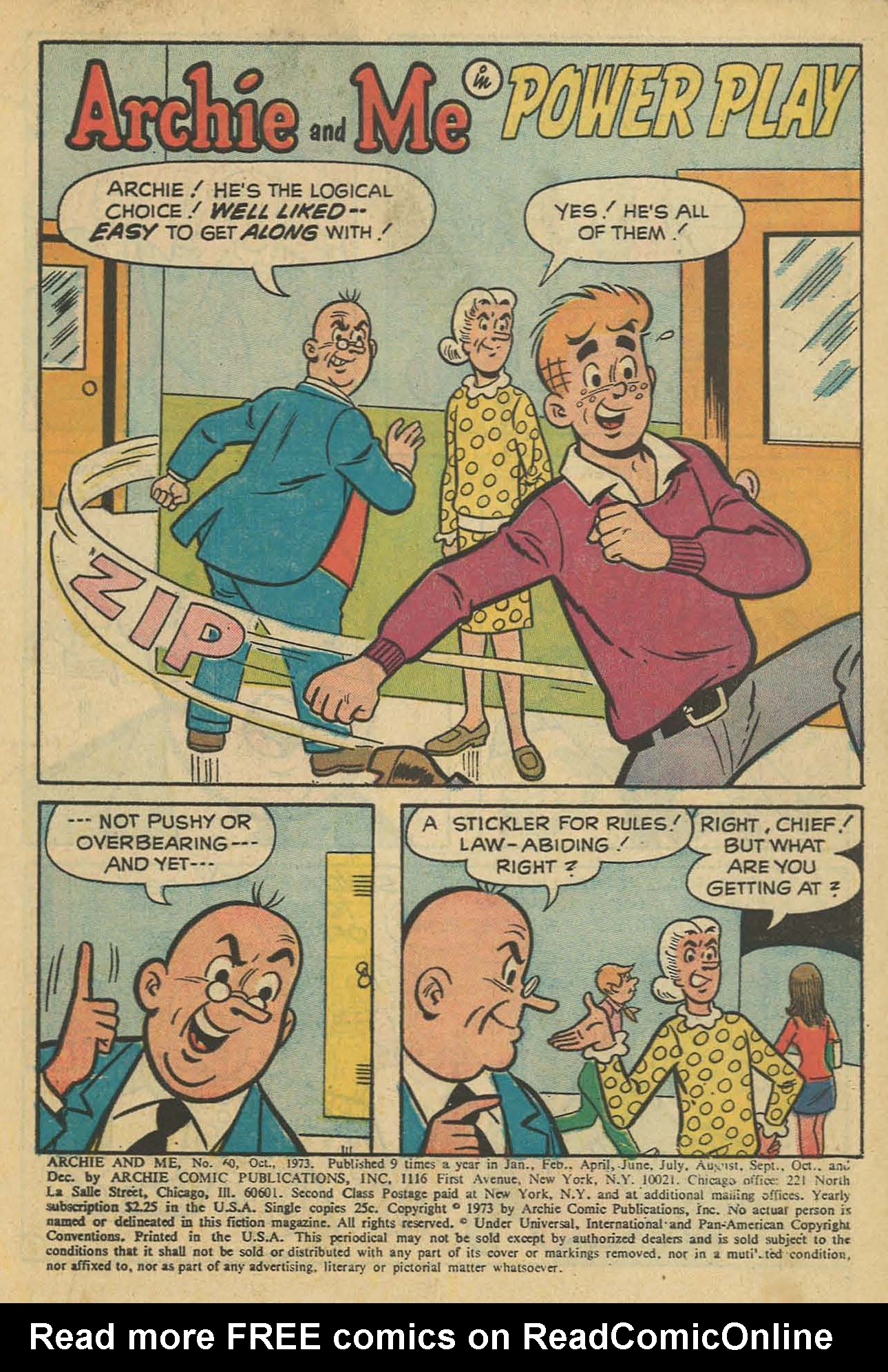 Read online Archie and Me comic -  Issue #60 - 3