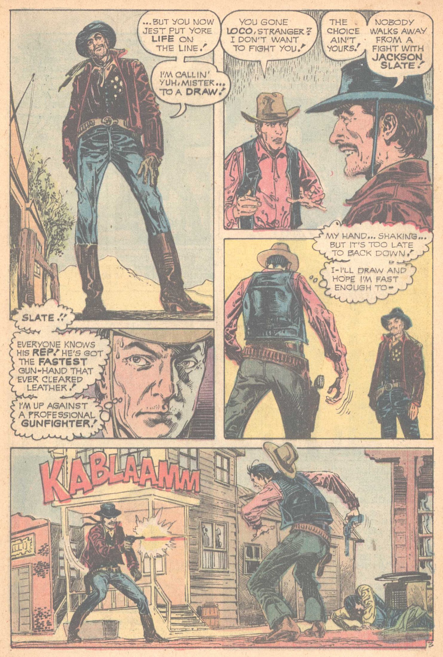 Read online Weird Western Tales (1972) comic -  Issue #16 - 5