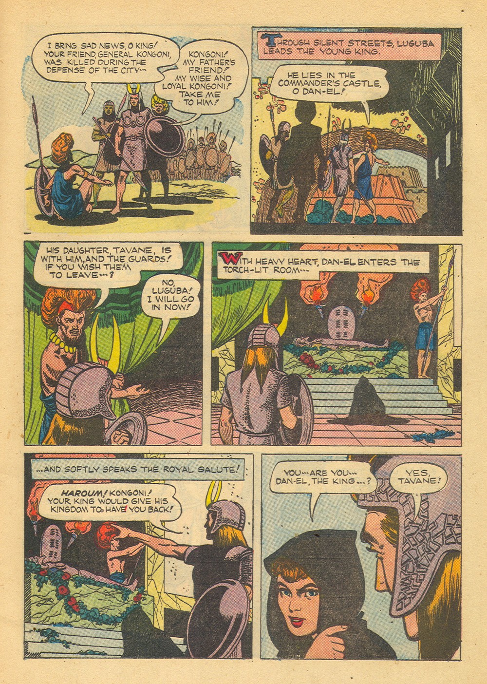 Read online Tarzan (1948) comic -  Issue #49 - 45