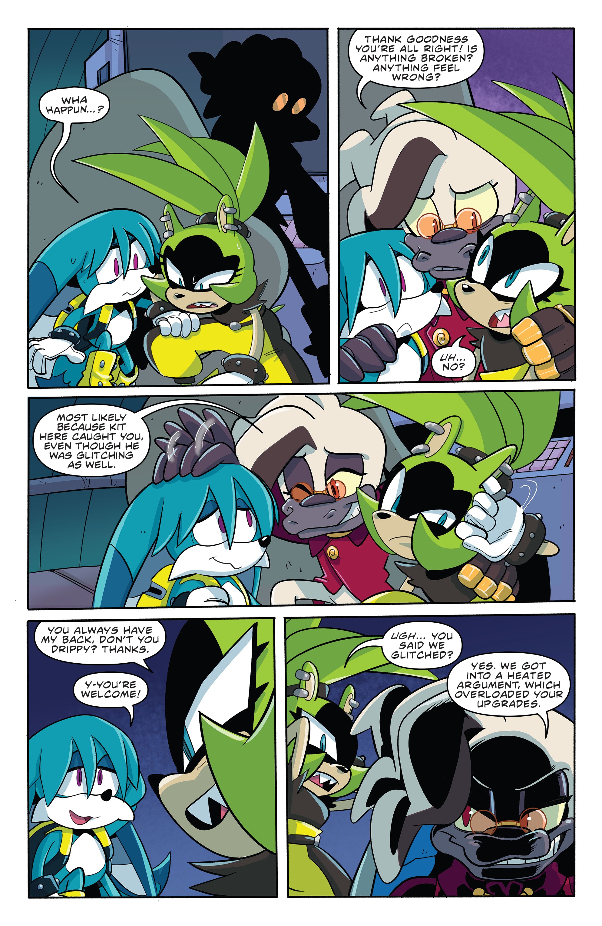 Read online Sonic the Hedgehog: Imposter Syndrome comic -  Issue #1 - 21
