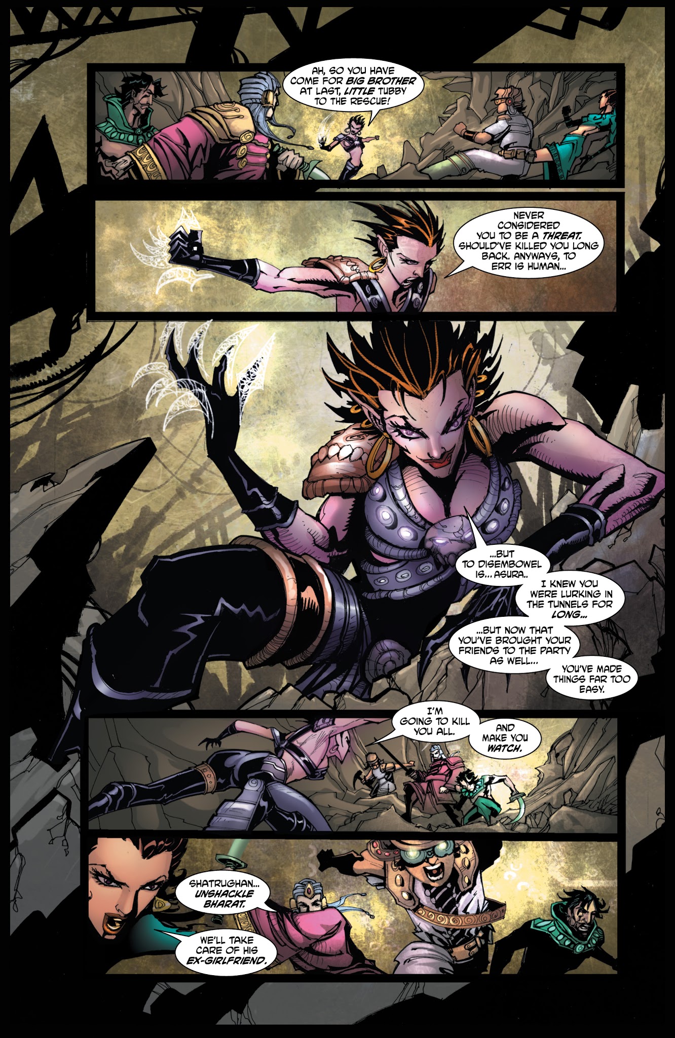 Read online Ramayan 3392 A.D. comic -  Issue #7 - 12