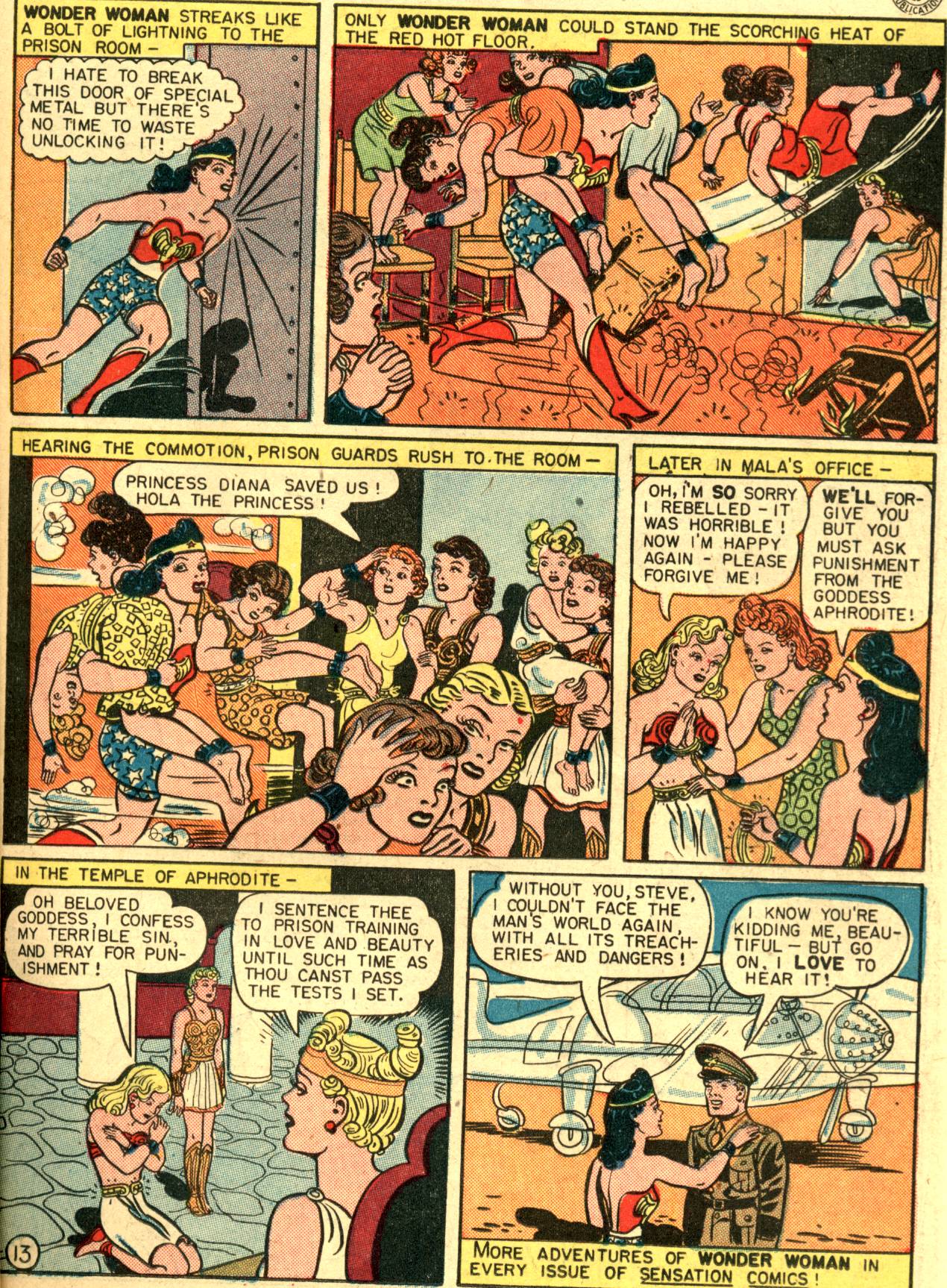 Read online Comic Cavalcade comic -  Issue #12 - 15