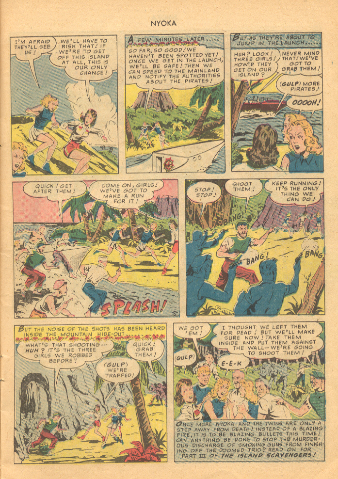 Read online Nyoka the Jungle Girl (1945) comic -  Issue #42 - 15