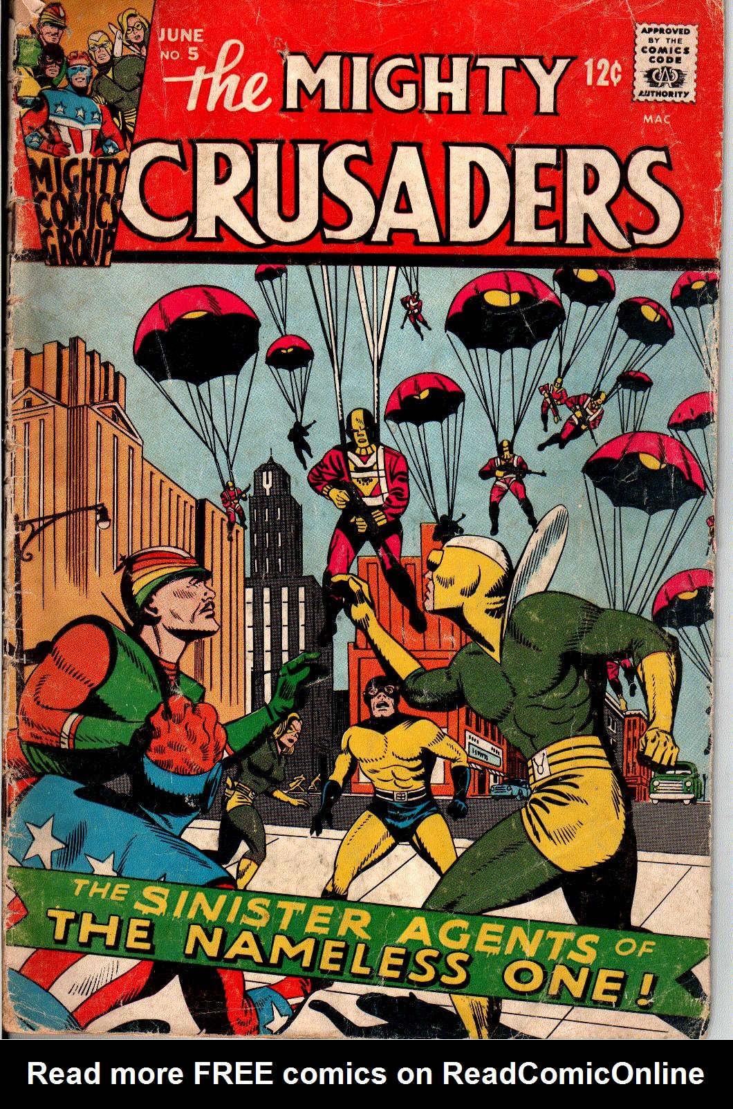 Read online The Mighty Crusaders (1965) comic -  Issue #5 - 1