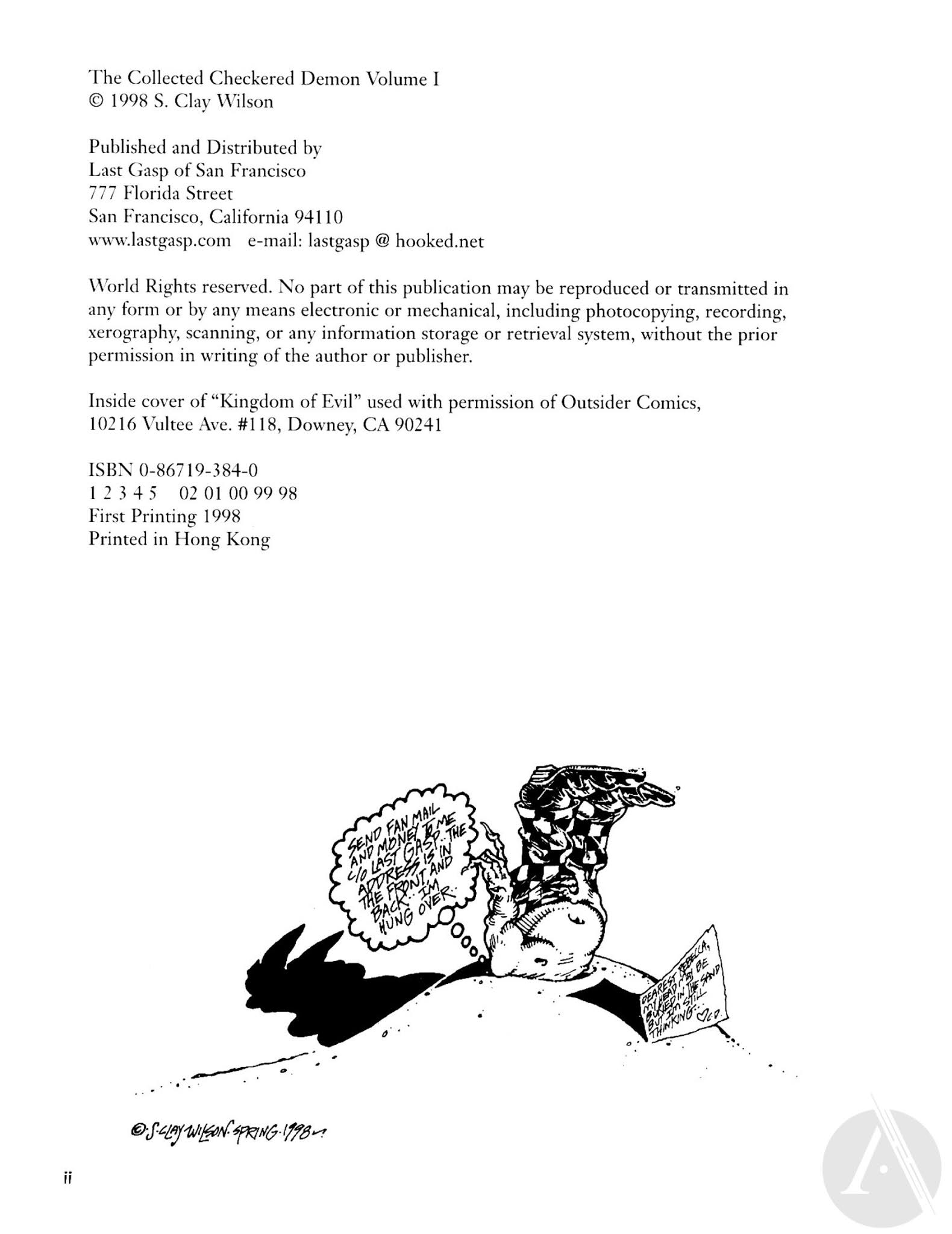 Read online The Collected Checkered Demon comic -  Issue # TPB (Part 1) - 7