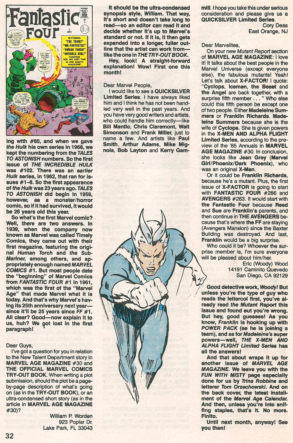 Read online Marvel Age comic -  Issue #33 - 33