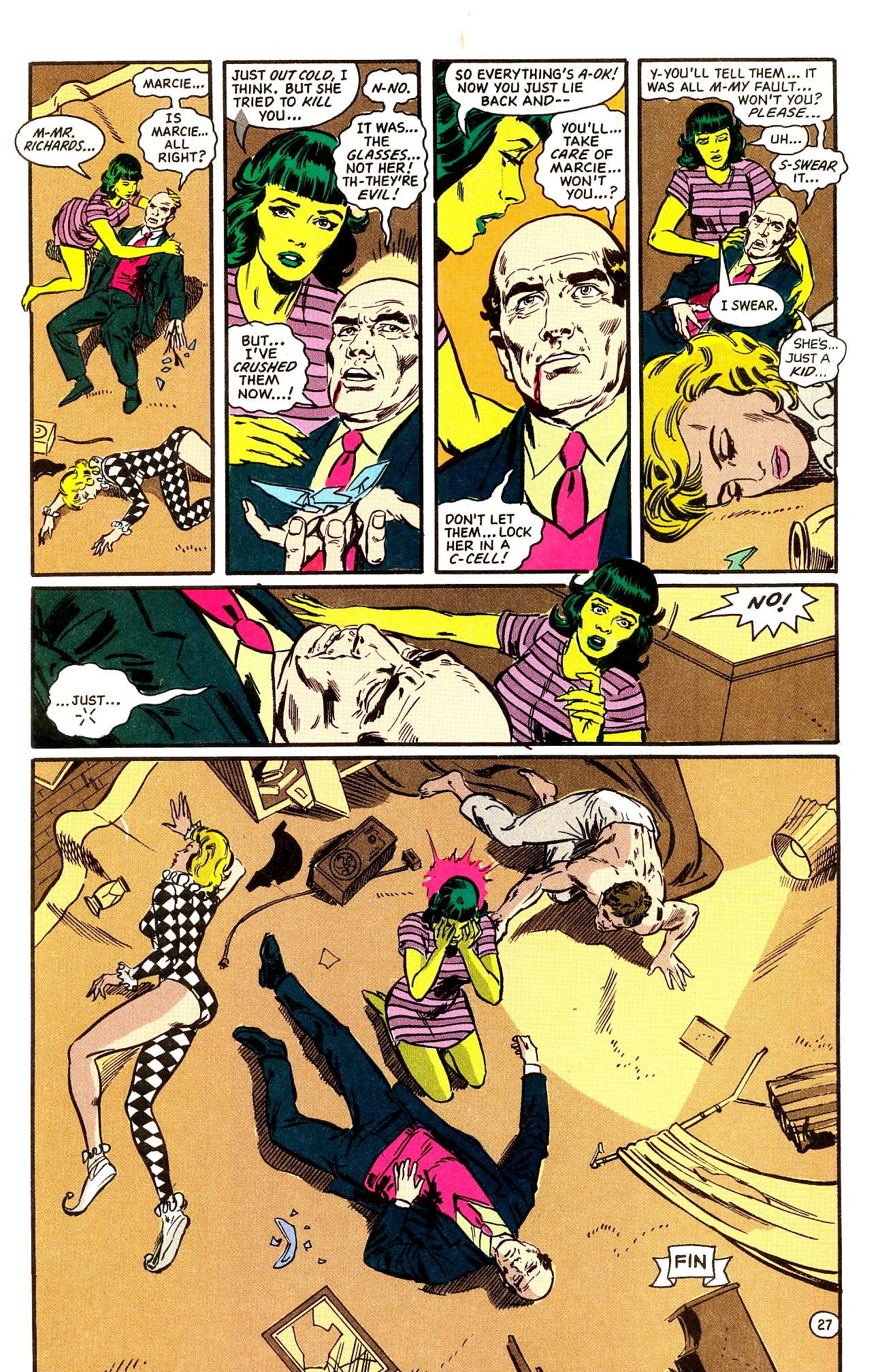 Read online Infinity Inc. (1984) comic -  Issue #47 - 29