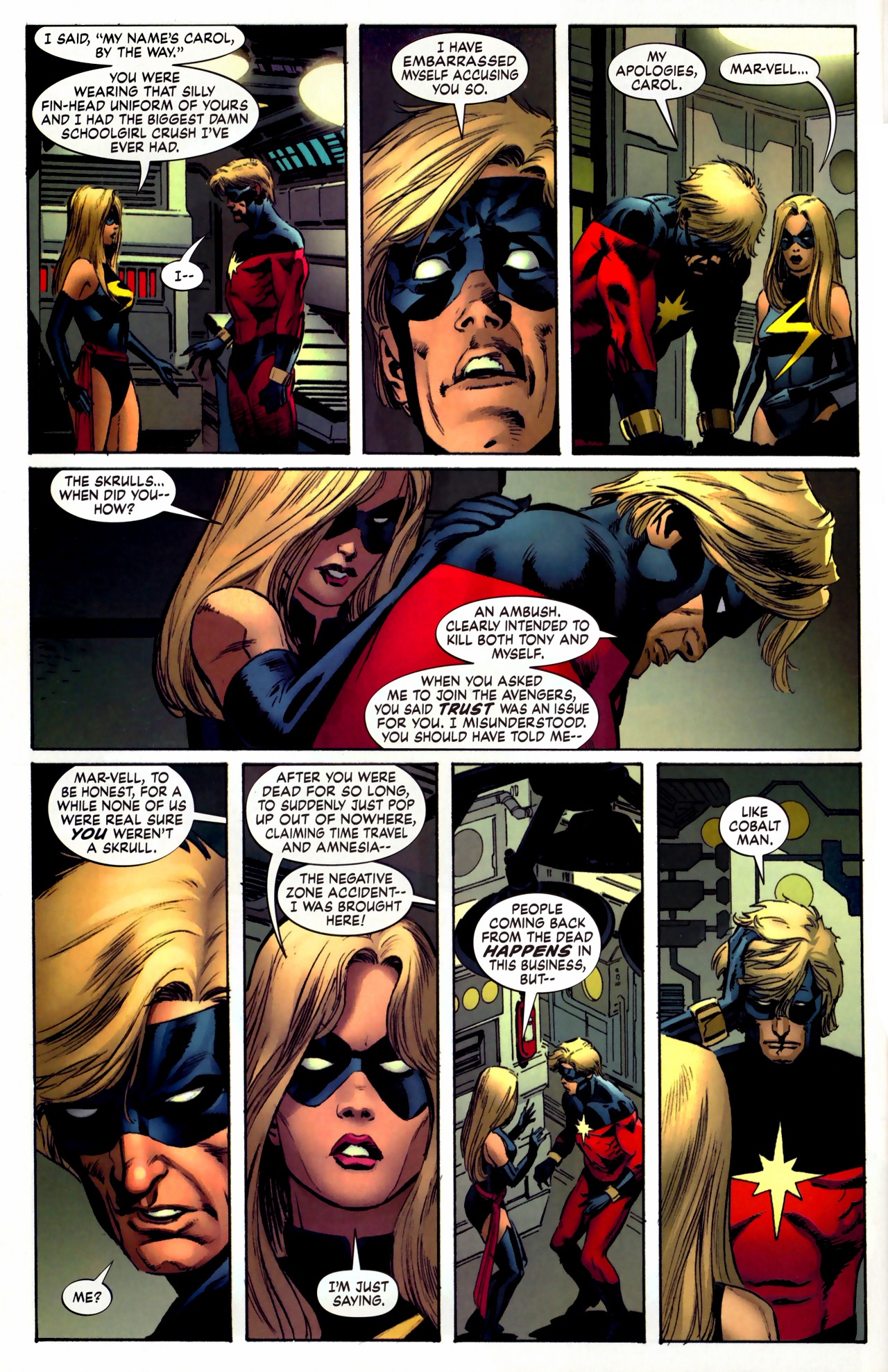 Read online Captain Marvel (2008) comic -  Issue #3 - 22